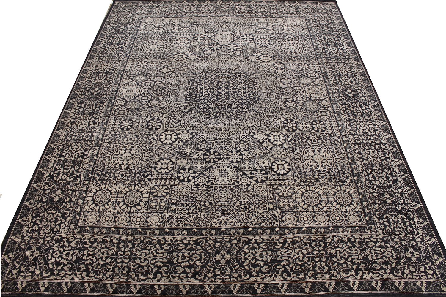 9x12 Aryana & Antique Revivals Hand Knotted Wool Area Rug - MR027448
