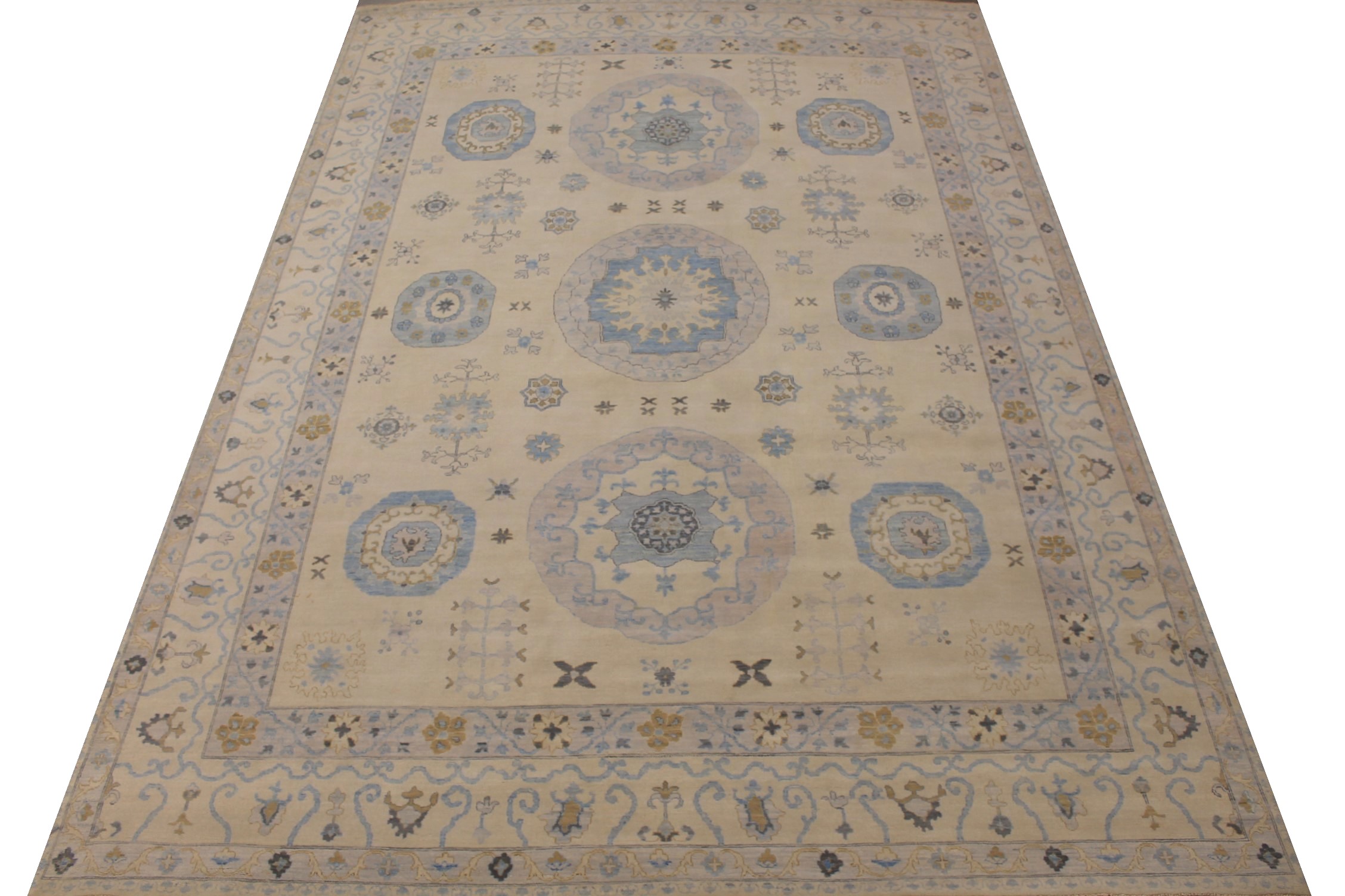 9x12 Aryana & Antique Revivals Hand Knotted Wool Area Rug - MR027452