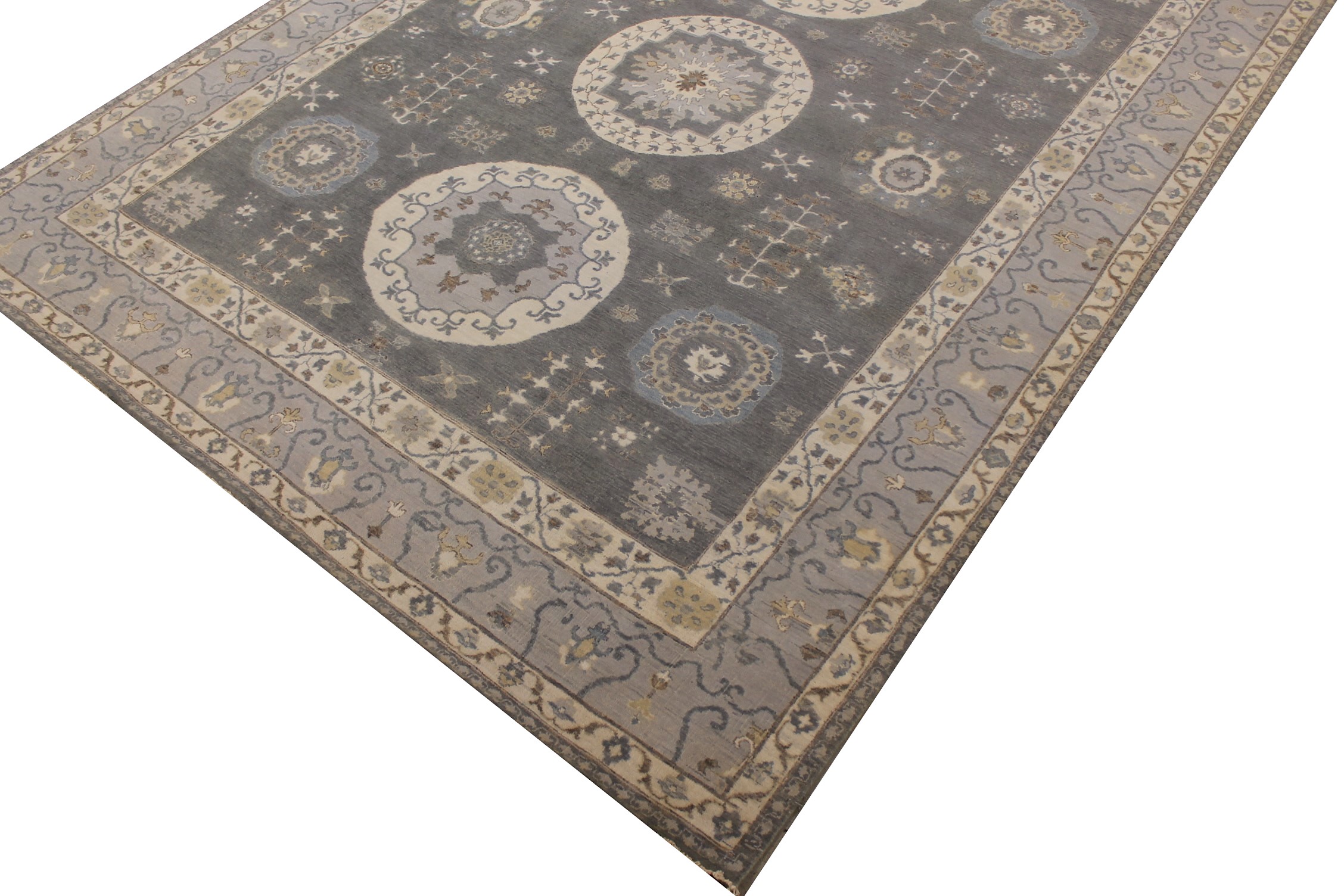 8x10 Aryana & Antique Revivals Hand Knotted Wool Area Rug - MR027453