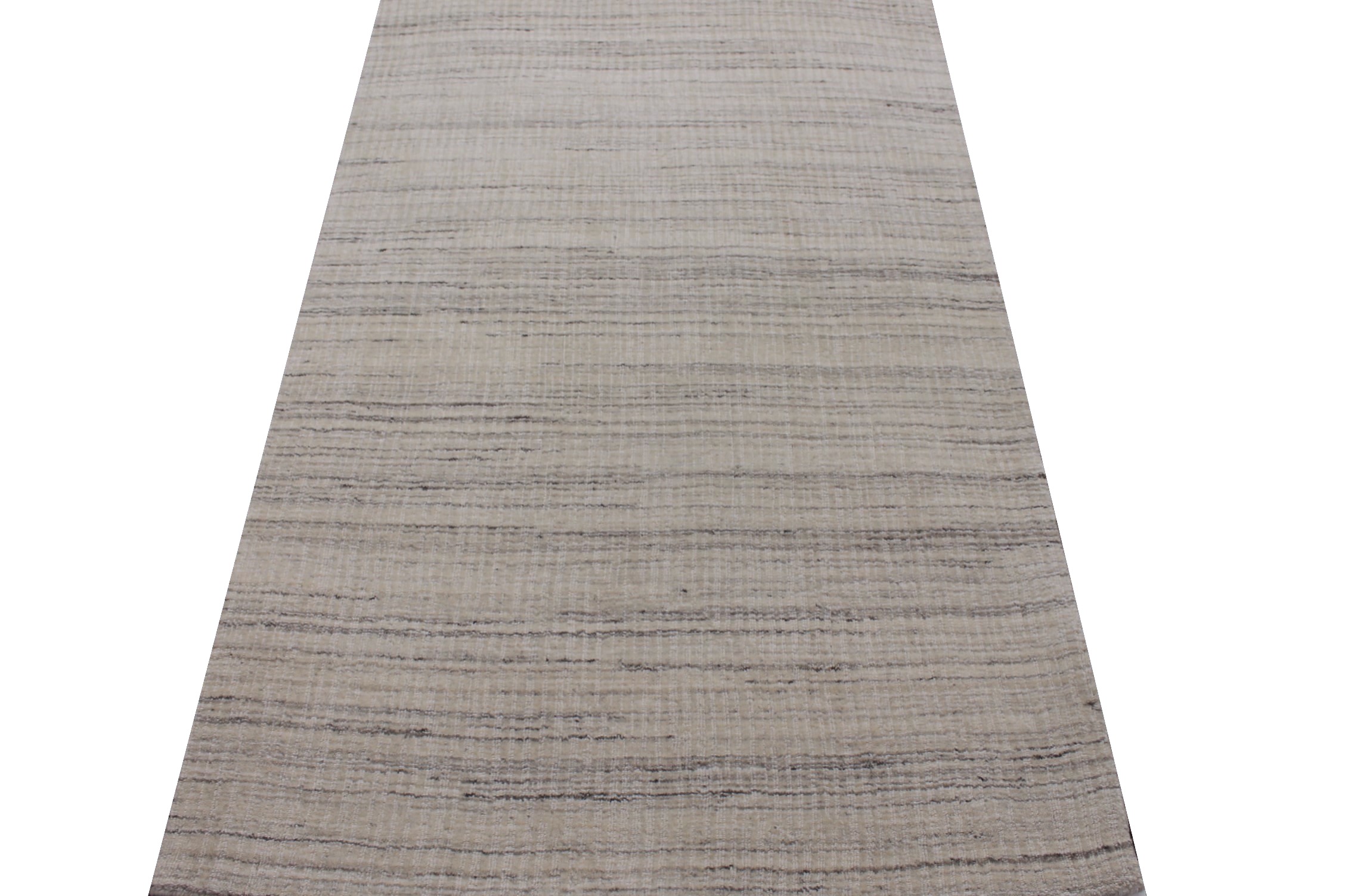 4x6 Casual Hand Knotted Wool & Viscose Area Rug - MR027462
