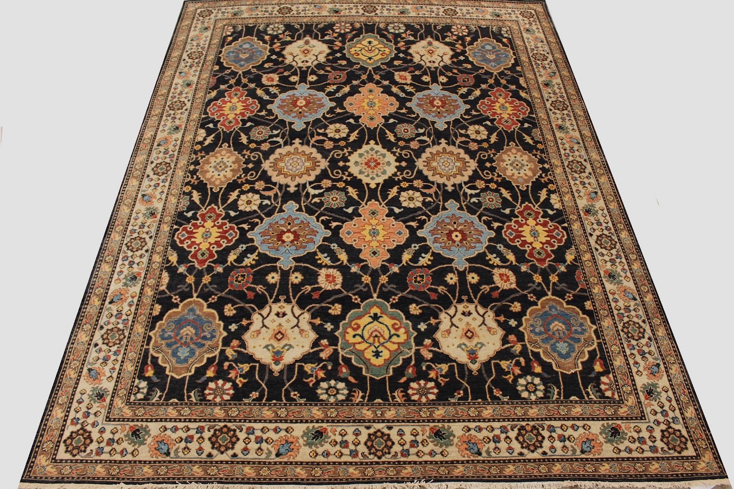 8x10 Heriz/Serapi Hand Knotted Wool Area Rug - MR027504