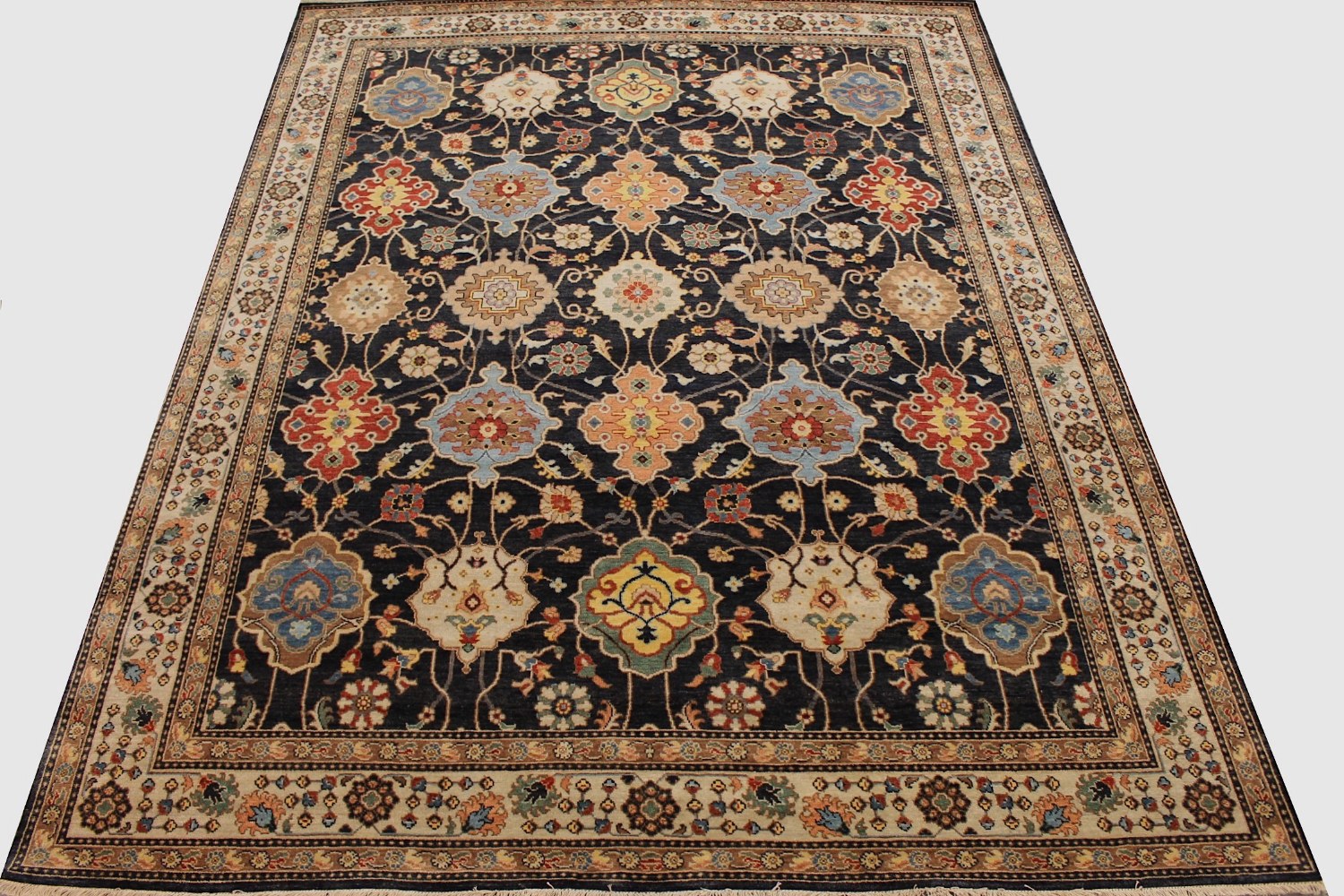 8x10 Heriz/Serapi Hand Knotted Wool Area Rug - MR027504