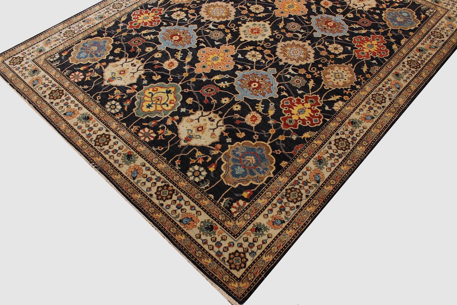 9x12 Heriz/Serapi Hand Knotted Wool Area Rug - MR027505