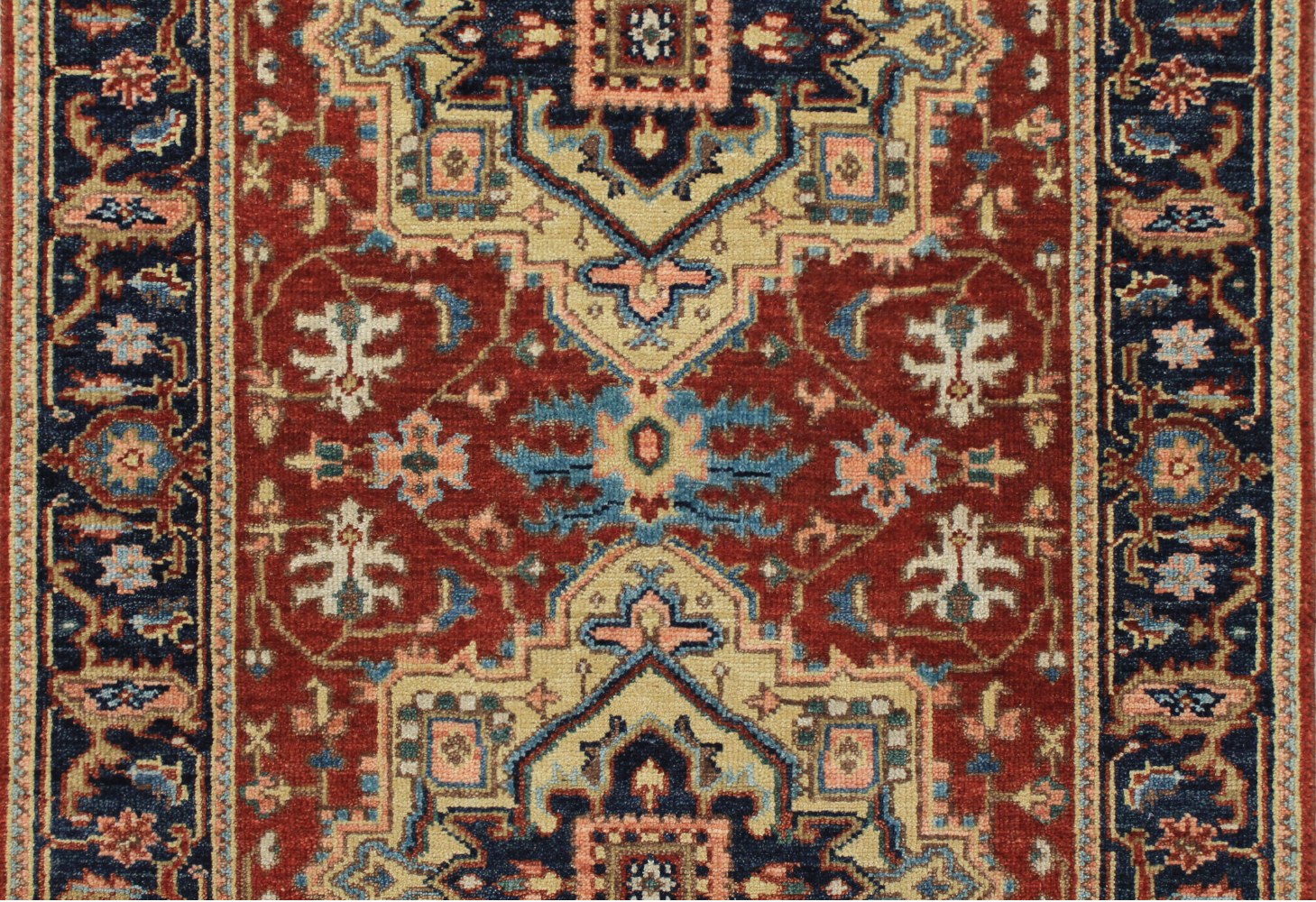 6 ft. Runner Heriz/Serapi Hand Knotted Wool Area Rug - MR027516