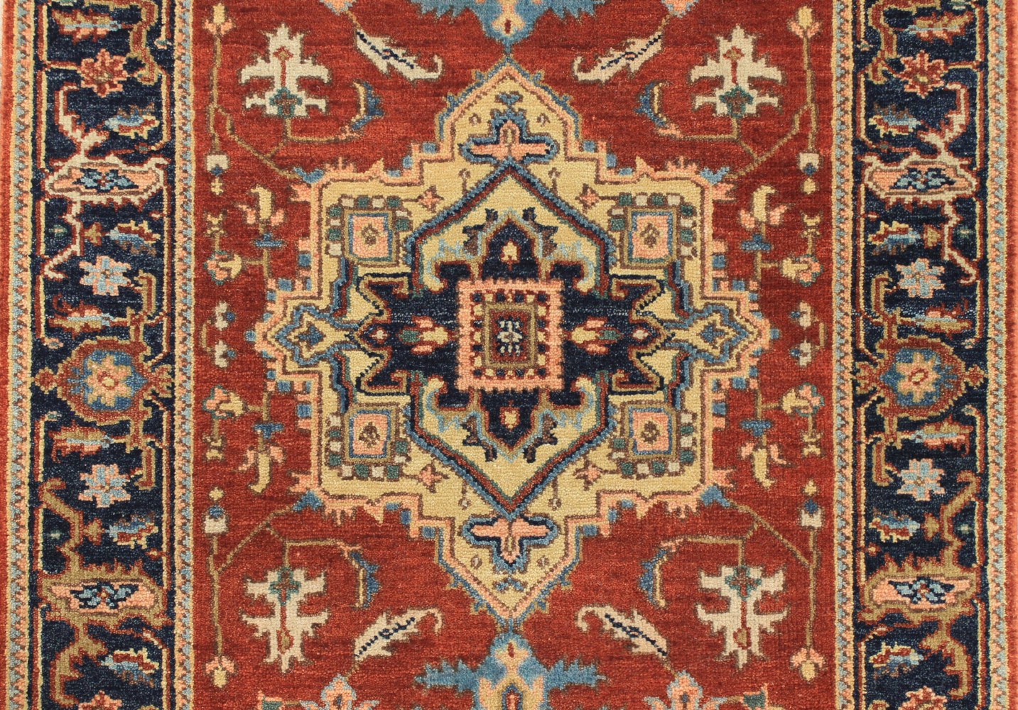 10 ft. Runner Heriz/Serapi Hand Knotted Wool Area Rug - MR027518