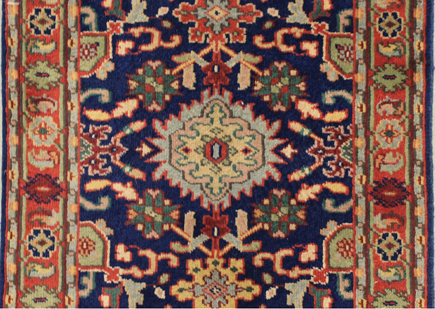 13 ft. & Longer Runner Heriz/Serapi Hand Knotted Wool Area Rug - MR027519