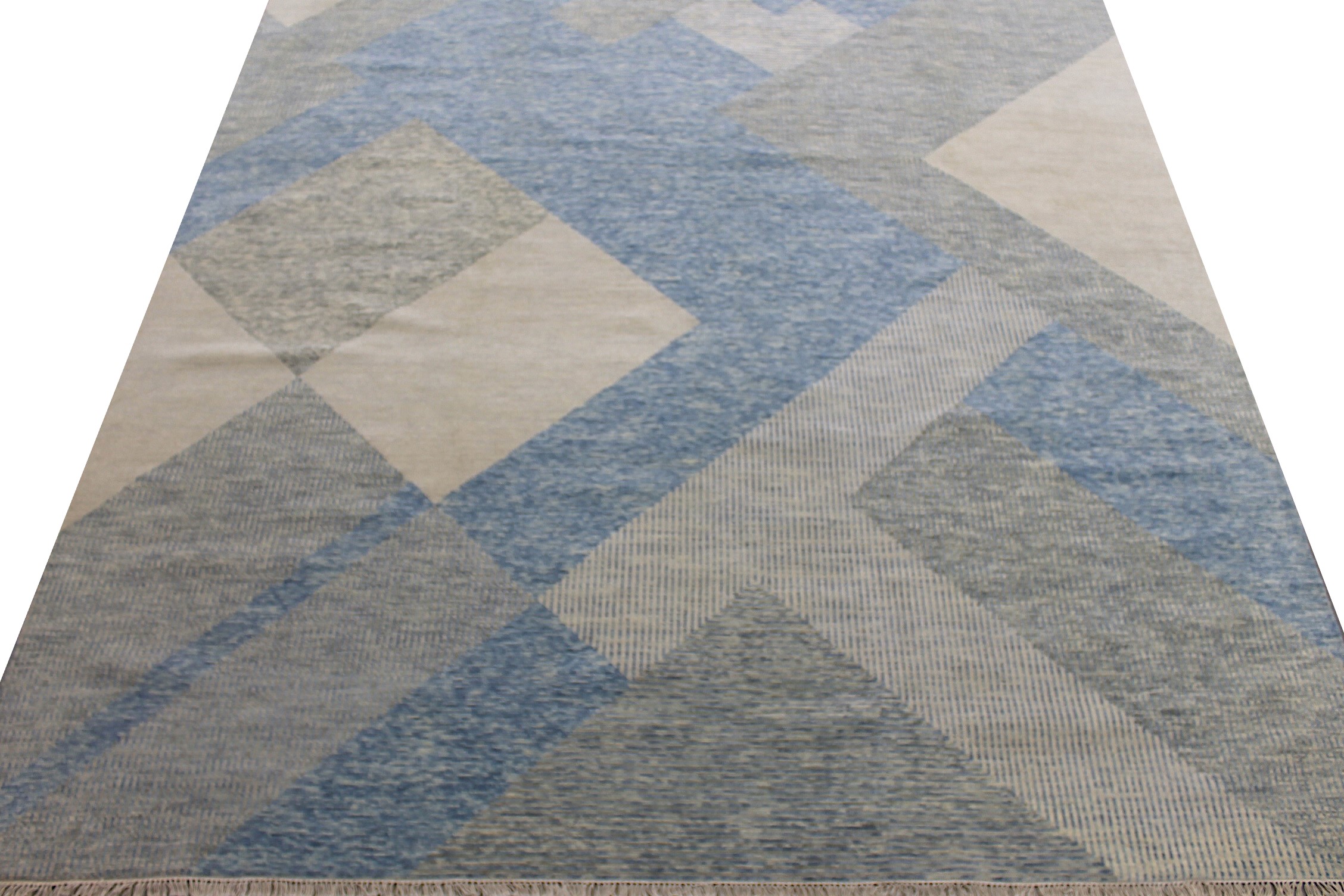 10x14 Modern Hand Knotted Wool Area Rug - MR027544