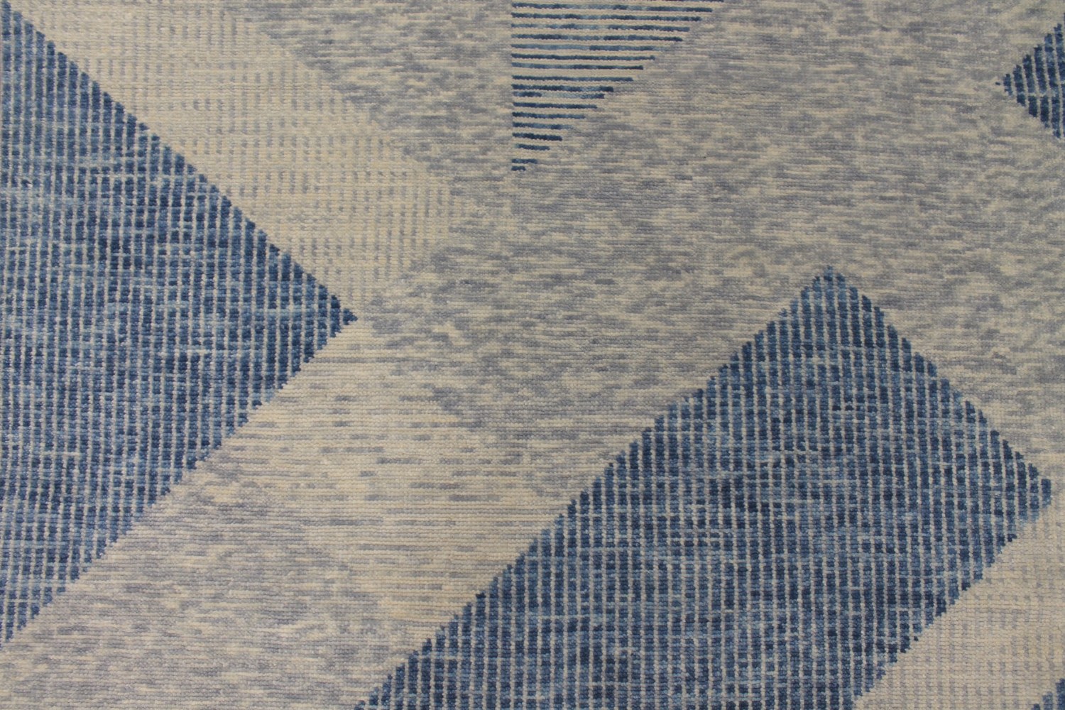 8x10 Modern Hand Knotted Wool Area Rug - MR027553