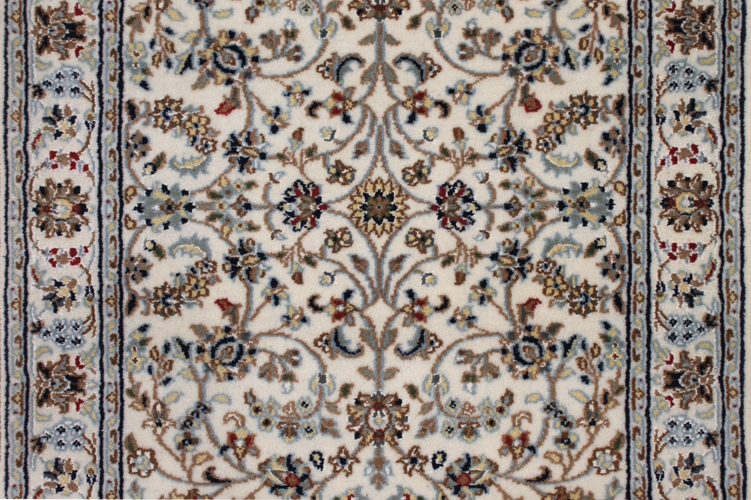 6 ft. Runner Traditional Hand Knotted Wool Area Rug - MR027721
