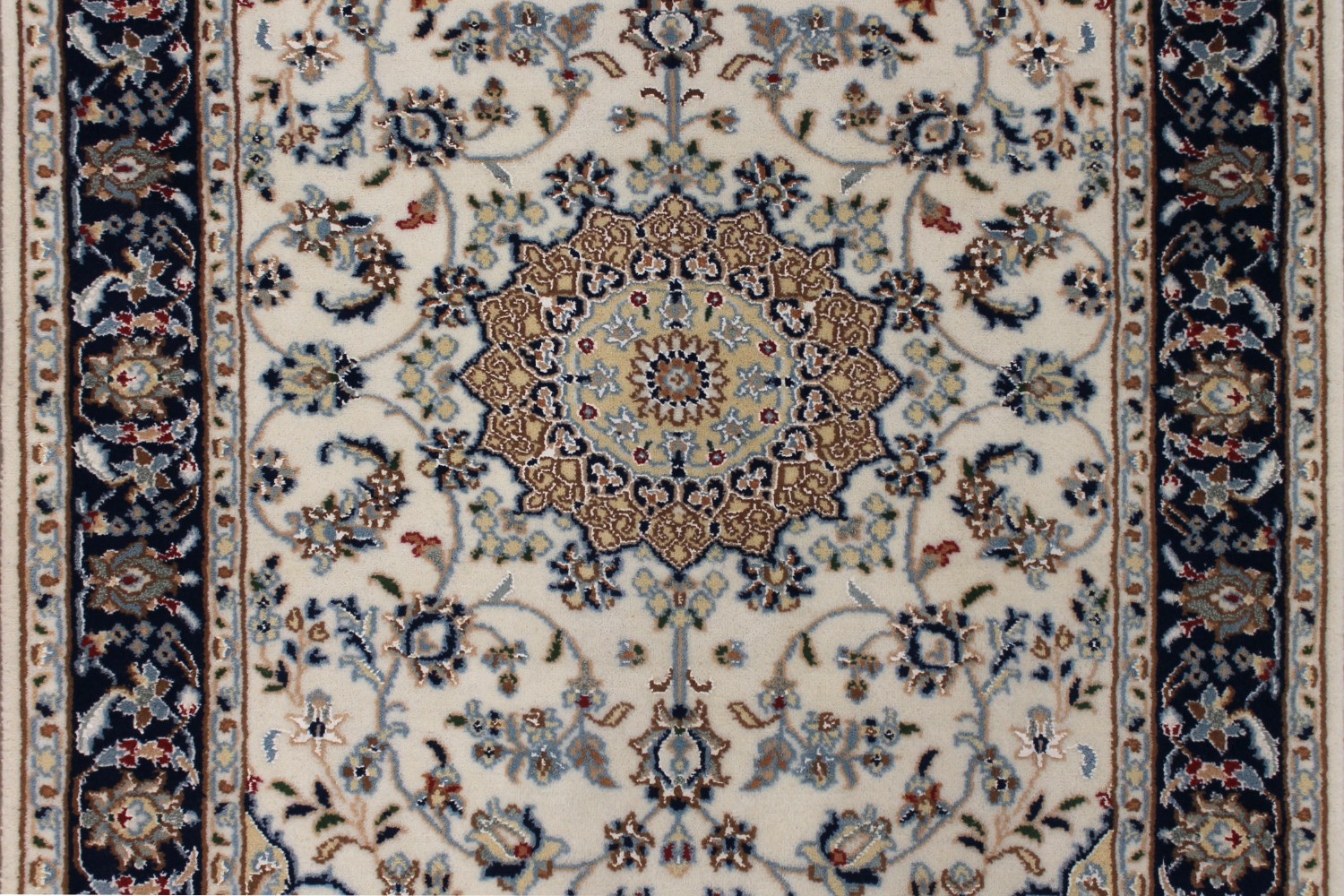 3x5 Traditional Hand Knotted Wool Area Rug - MR027726