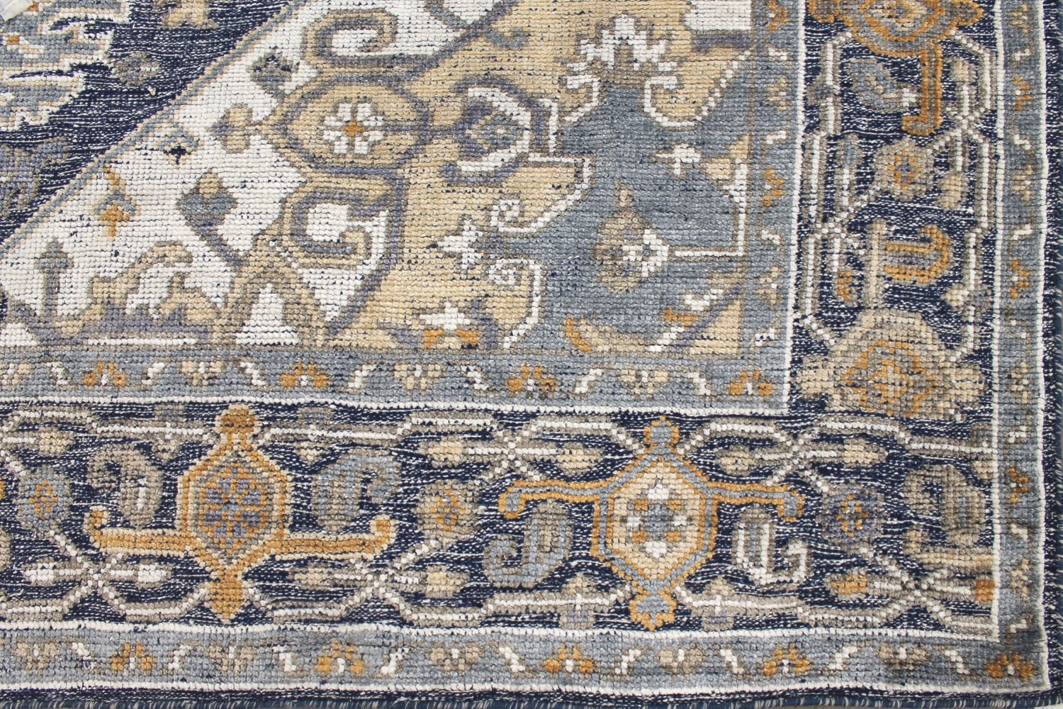 10x14 Heriz/Serapi Hand Knotted Wool & Viscose Area Rug - MR027774