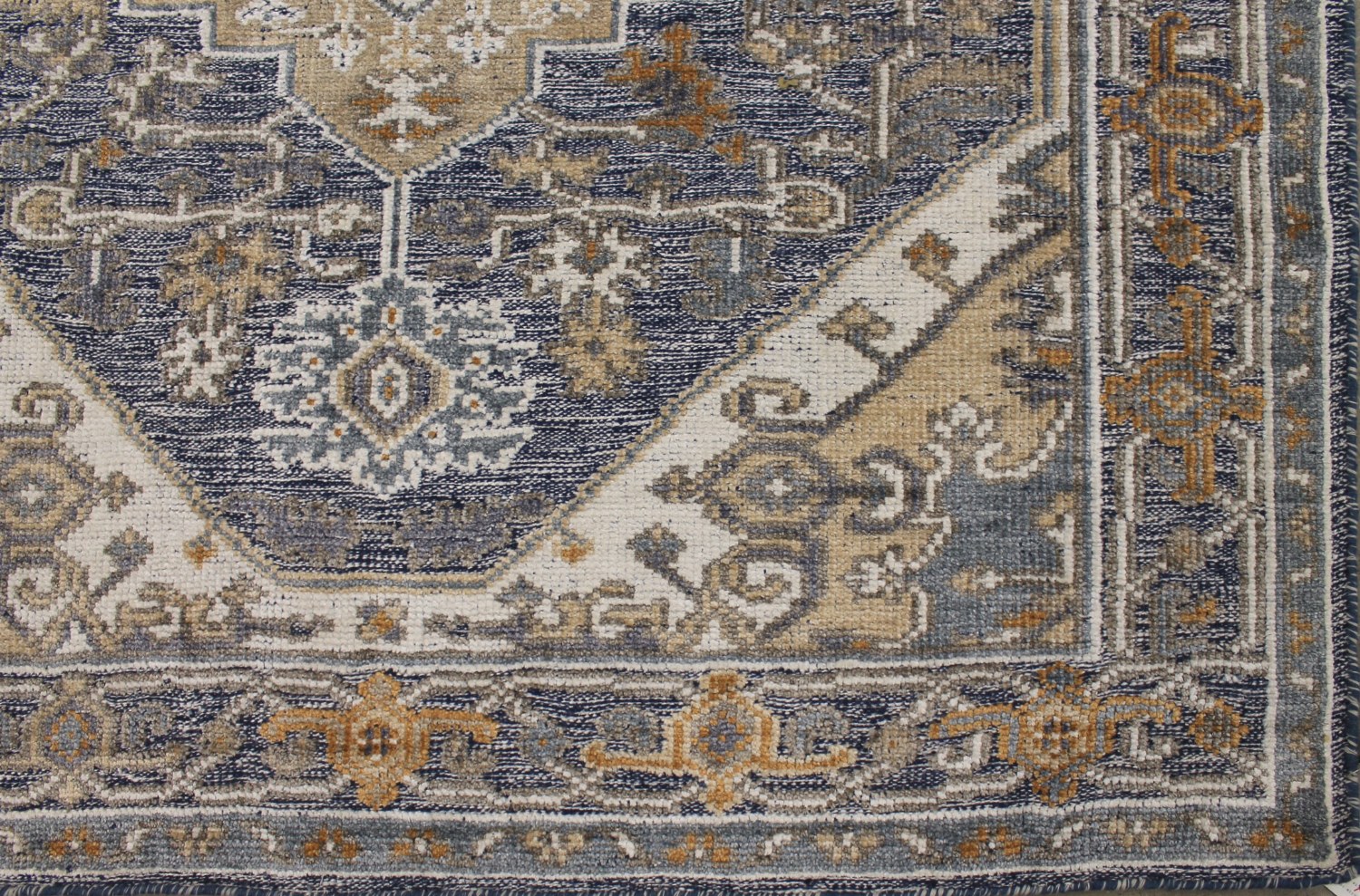 6x9 Heriz/Serapi Hand Knotted Wool & Viscose Area Rug - MR027775