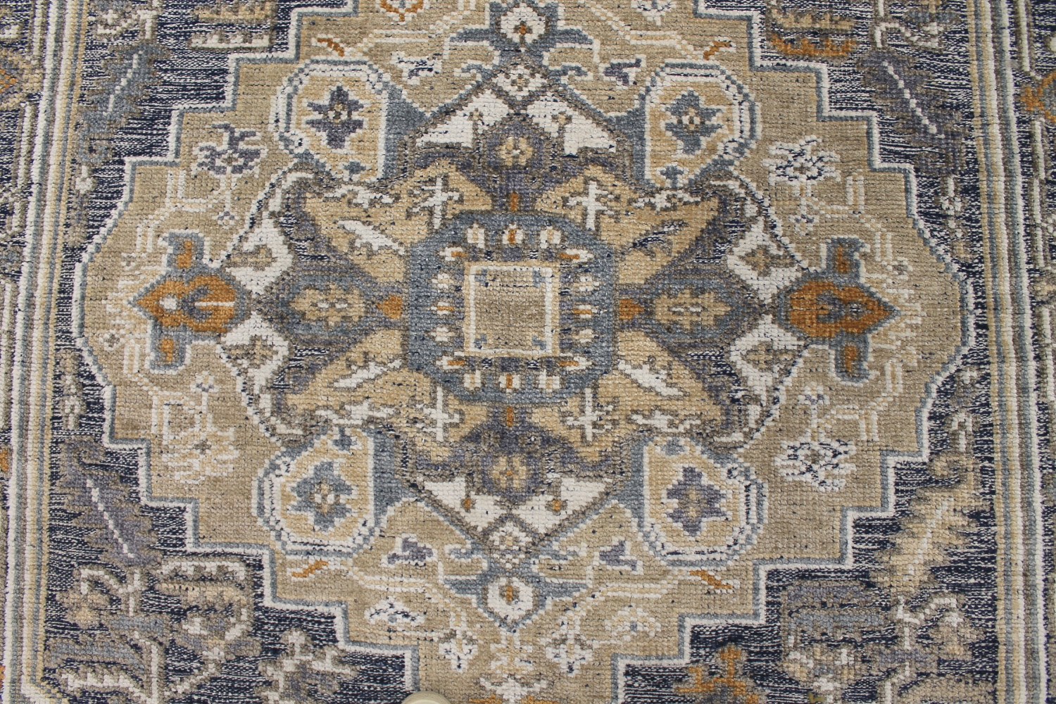 6x9 Heriz/Serapi Hand Knotted Wool & Viscose Area Rug - MR027775