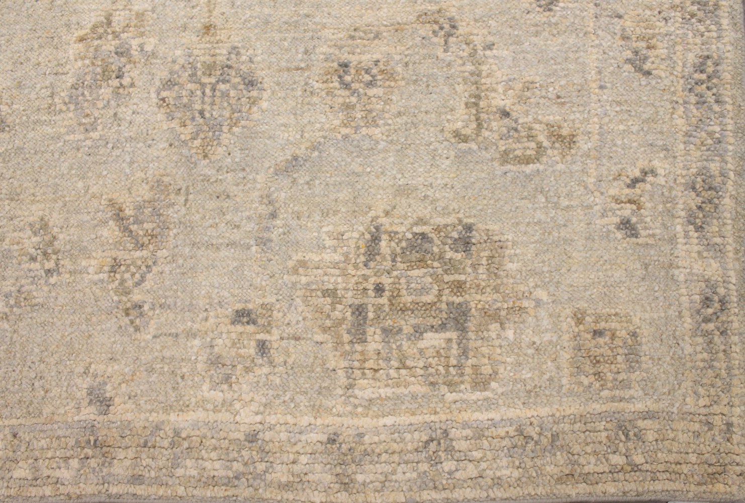 6x9 Oushak Hand Knotted Wool Area Rug - MR027789