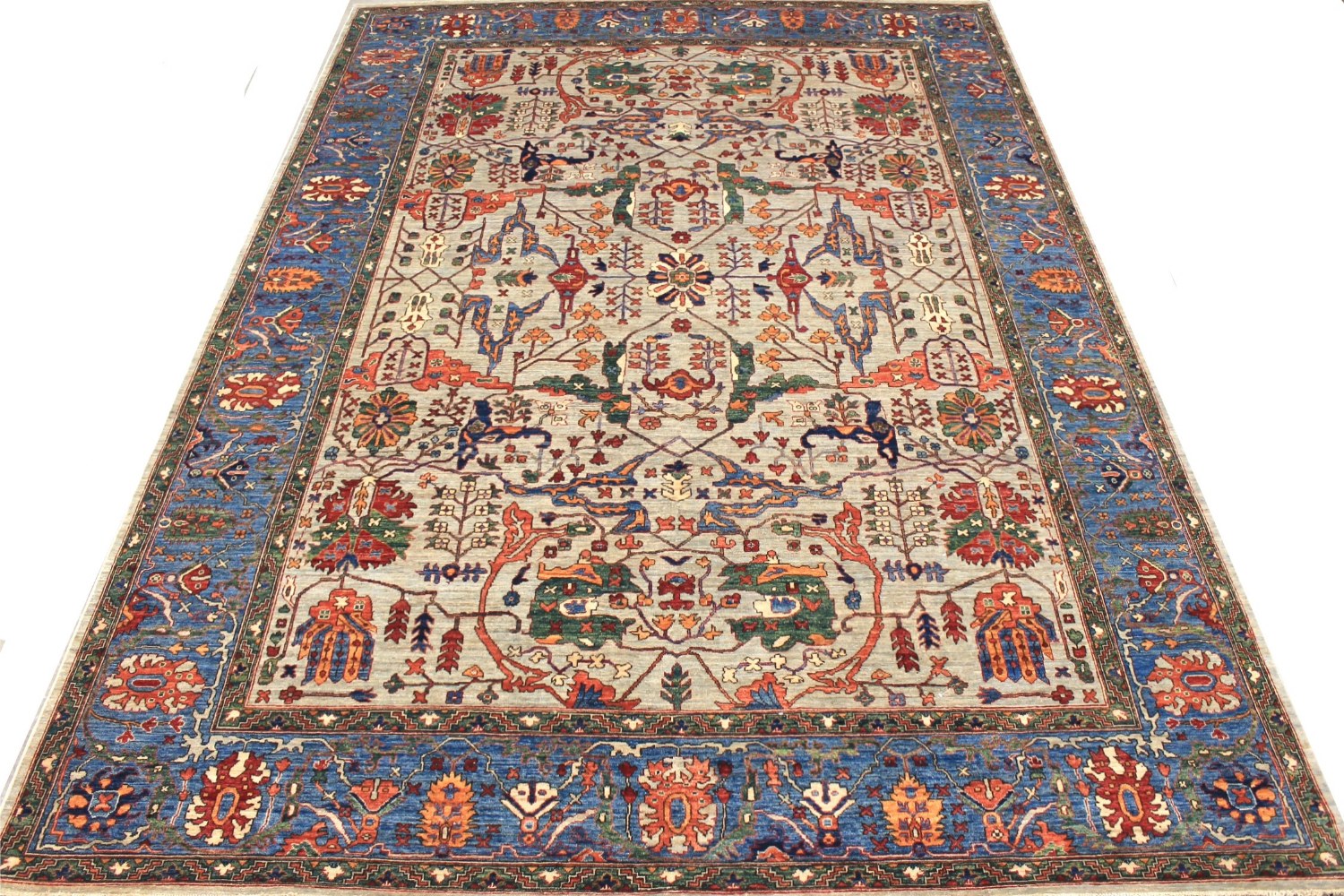 10x14 Aryana & Antique Revivals Hand Knotted Wool Area Rug - MR027840