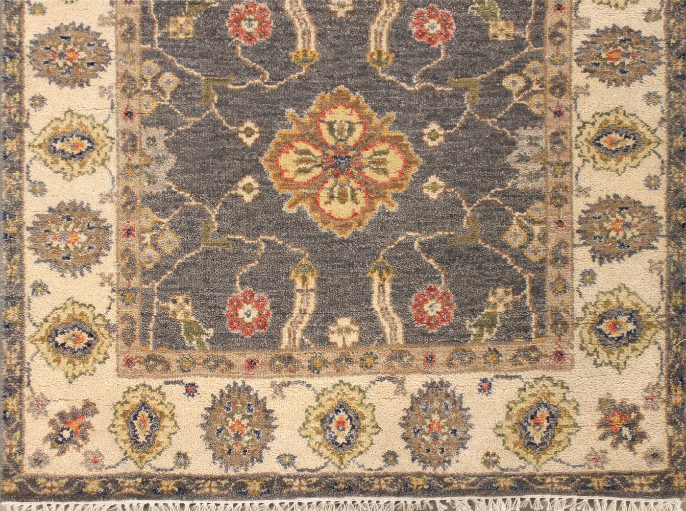 12 ft. Runner Traditional Hand Knotted Wool Area Rug - MR027853