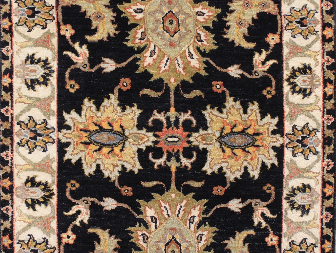 13 ft. & Longer Runner Traditional Hand Knotted Wool Area Rug - MR027855