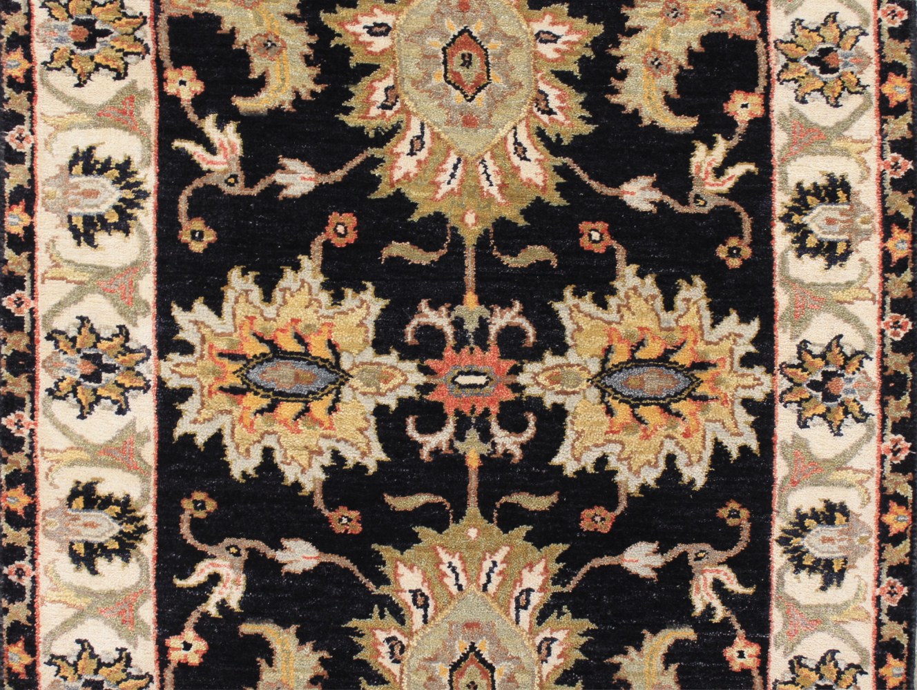 13 ft. & Longer Runner Traditional Hand Knotted Wool Area Rug - MR027856