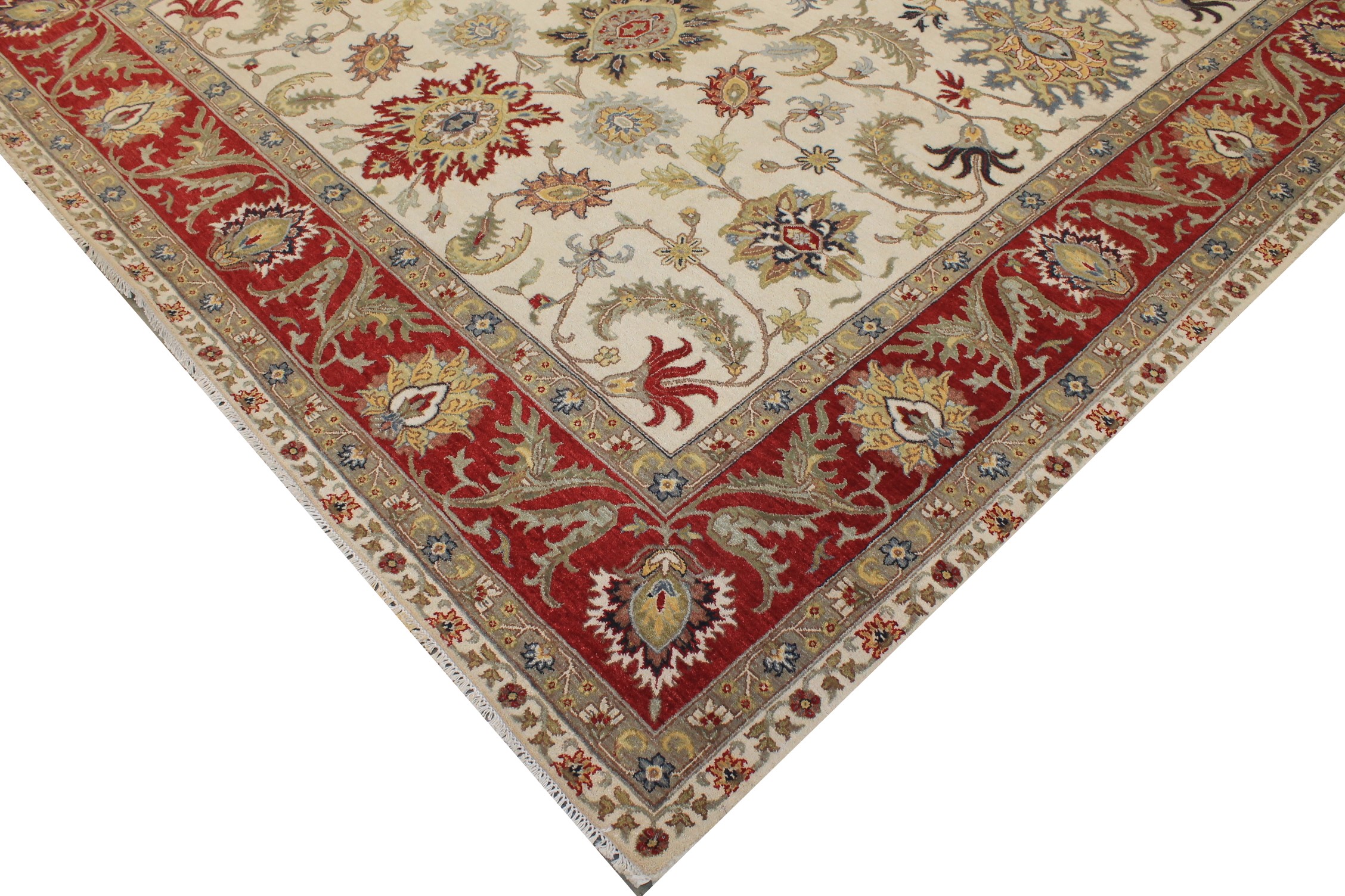 9x12 Traditional Hand Knotted Wool Area Rug - MR027880