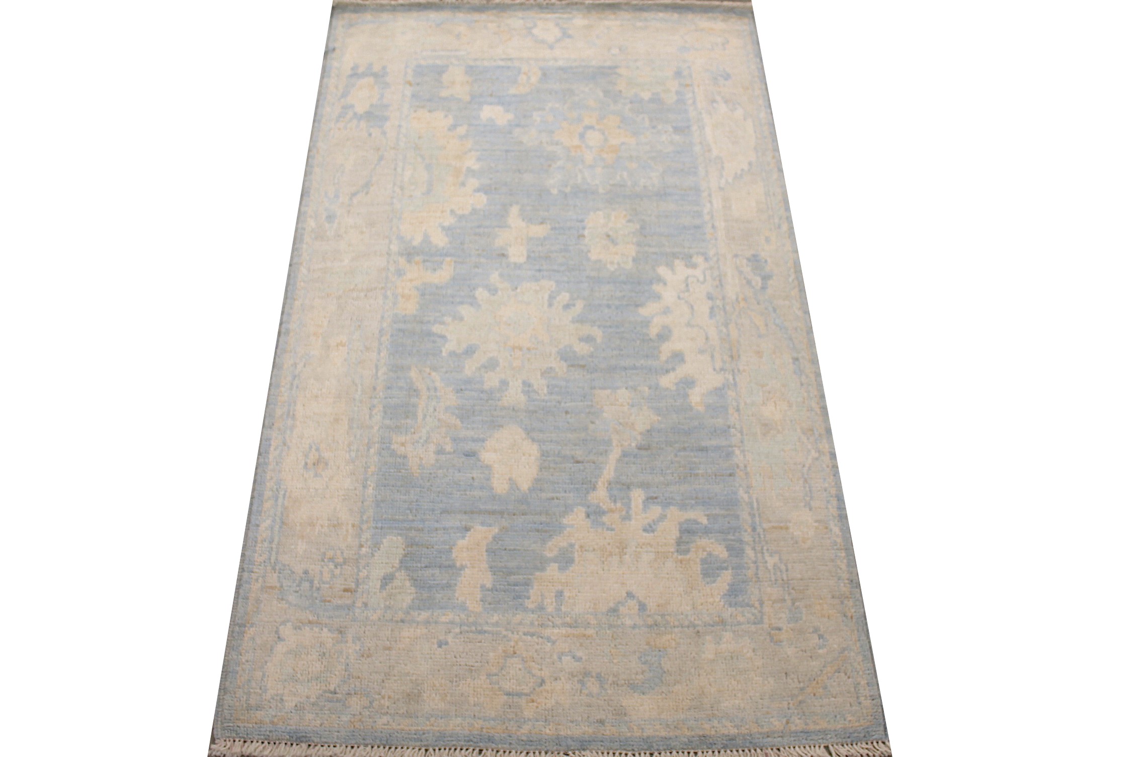 3x5 Oushak Hand Knotted Wool Area Rug - MR027905