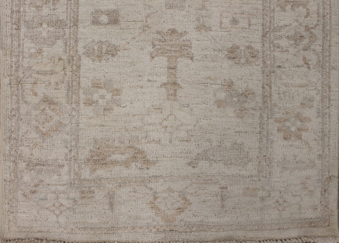 10 ft. Runner Oushak Hand Knotted Wool Area Rug - MR027907