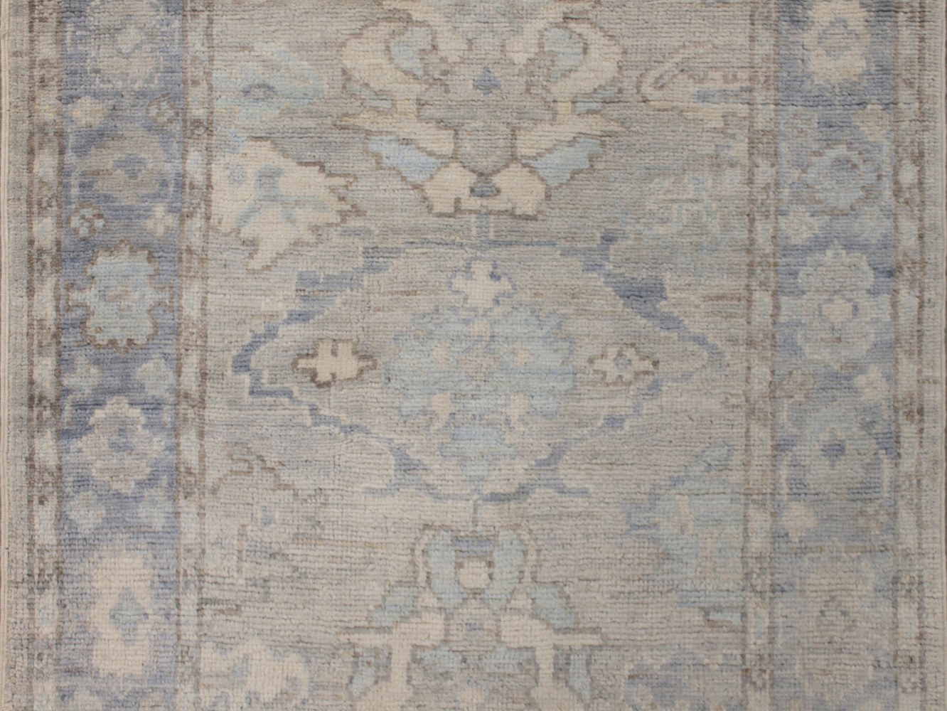 8 ft. Runner Oushak Hand Knotted Wool Area Rug - MR027915