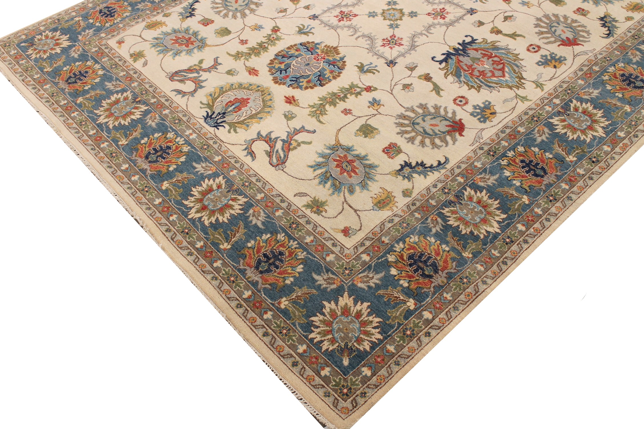8x10 Traditional Hand Knotted Wool Area Rug - MR027961