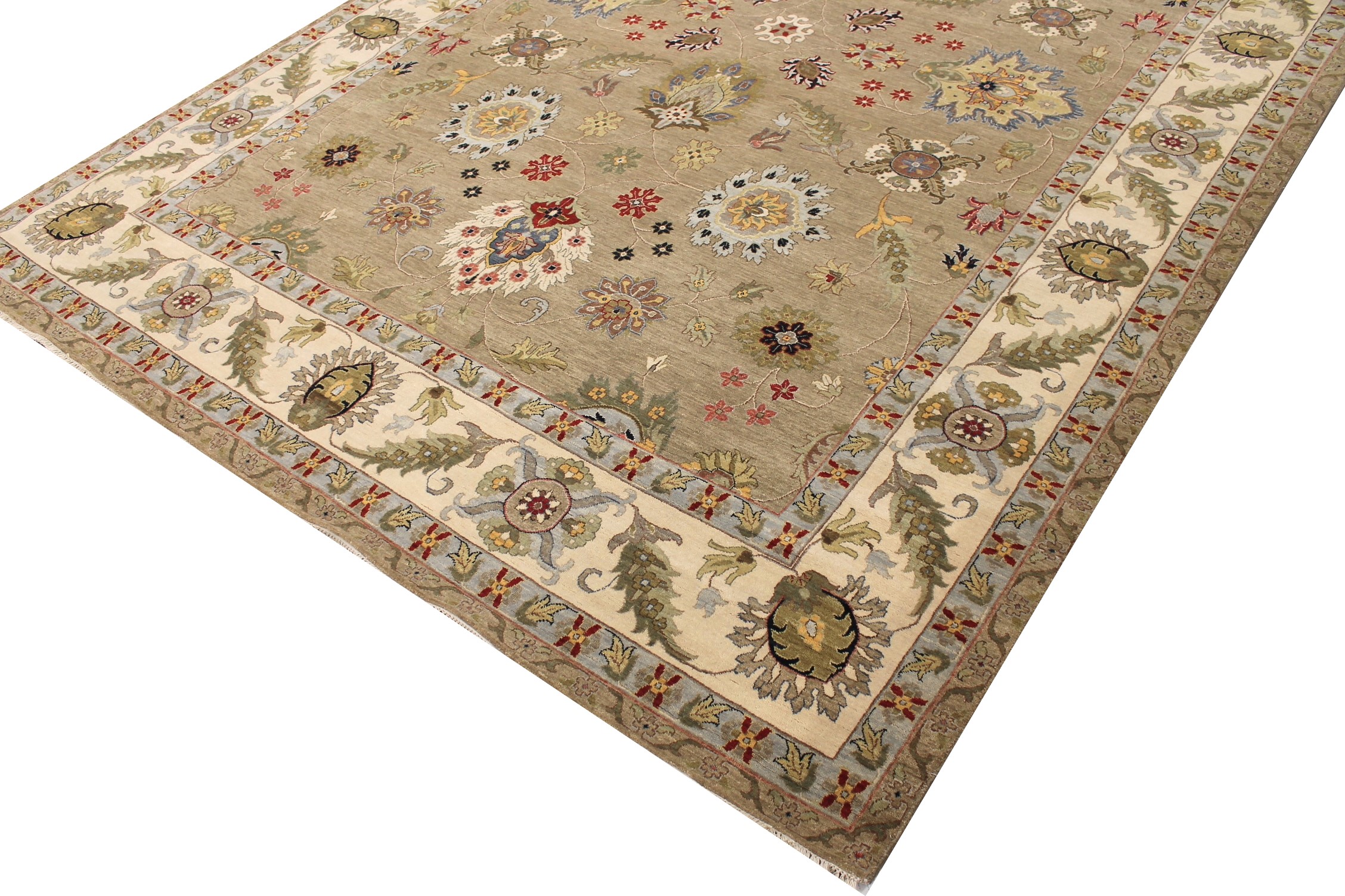10x14 Traditional Hand Knotted Wool Area Rug - MR027976