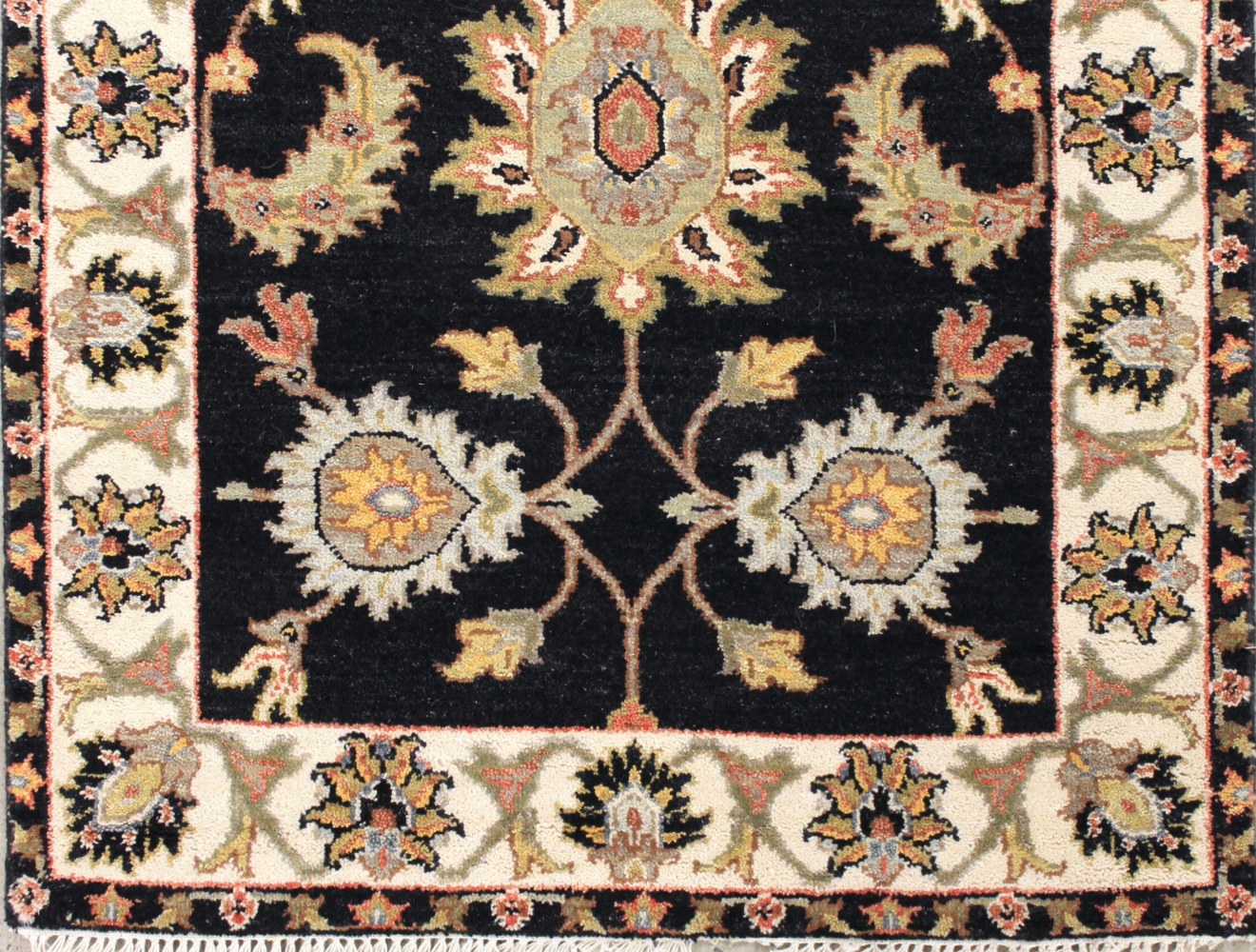 12 ft. Runner Traditional Hand Knotted Wool Area Rug - MR027995