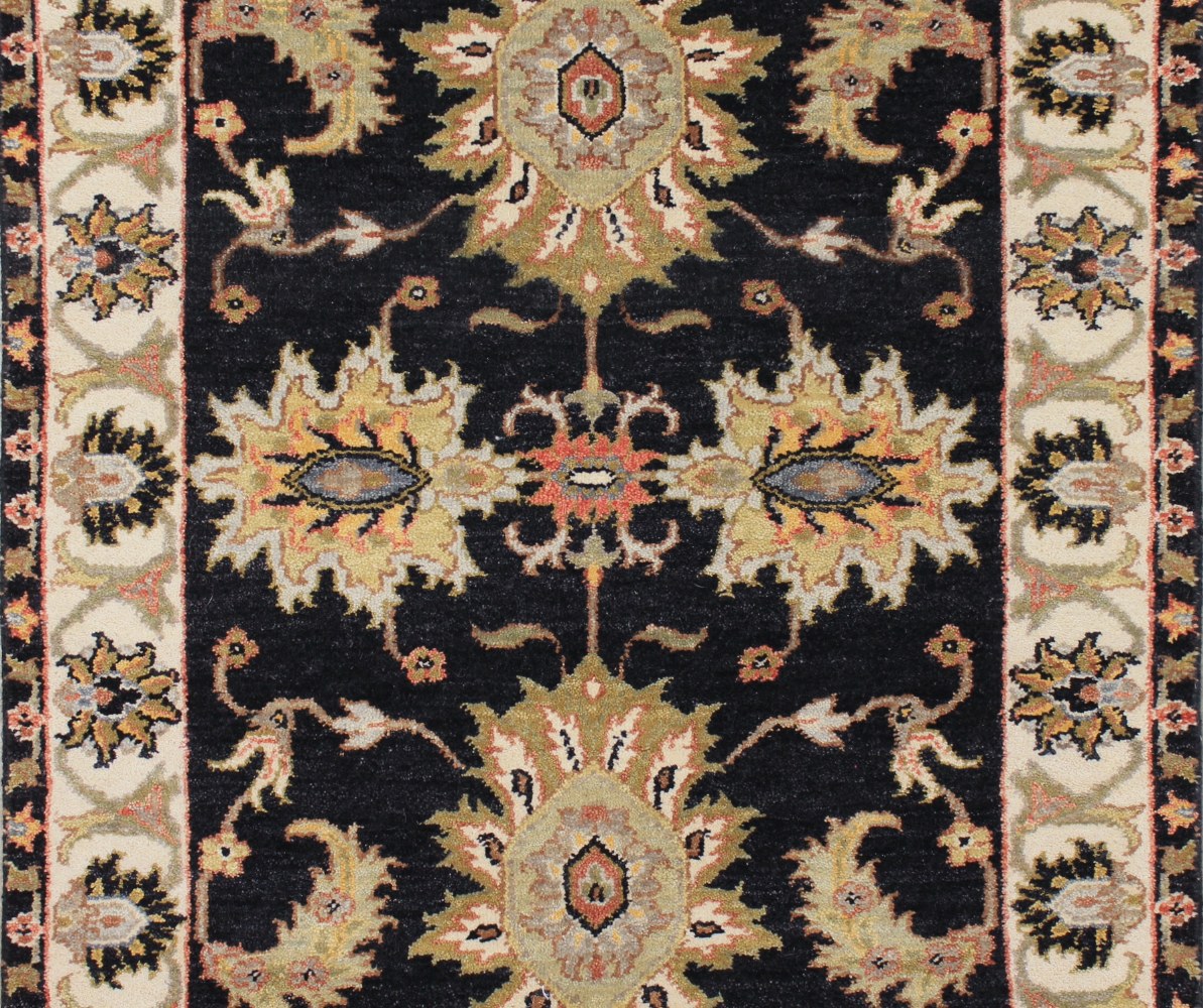 12 ft. Runner Traditional Hand Knotted Wool Area Rug - MR027995