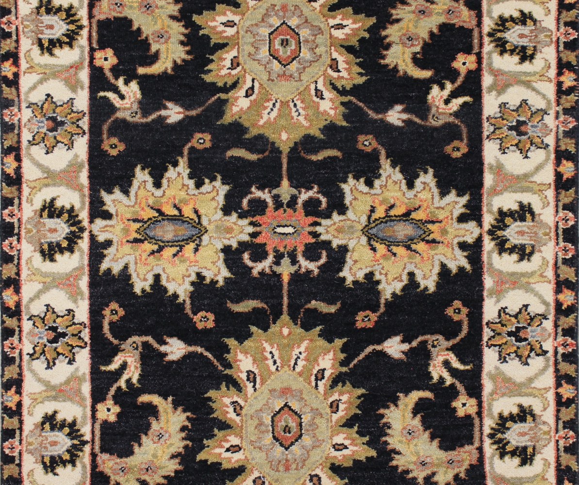 12 ft. Runner Traditional Hand Knotted Wool Area Rug - MR027996