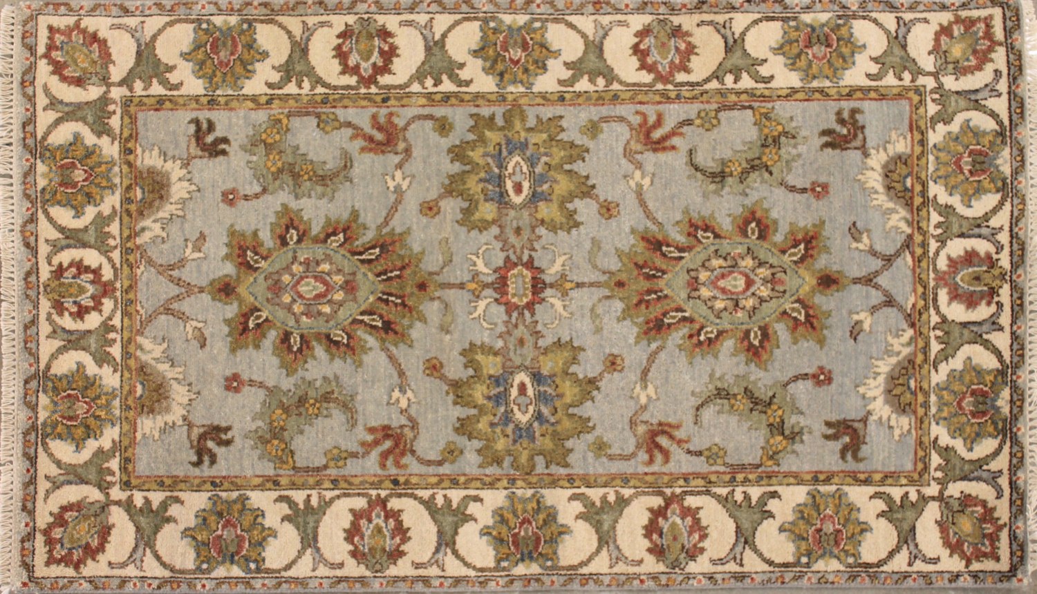2X4 Traditional Hand Knotted Wool Area Rug - MR027999