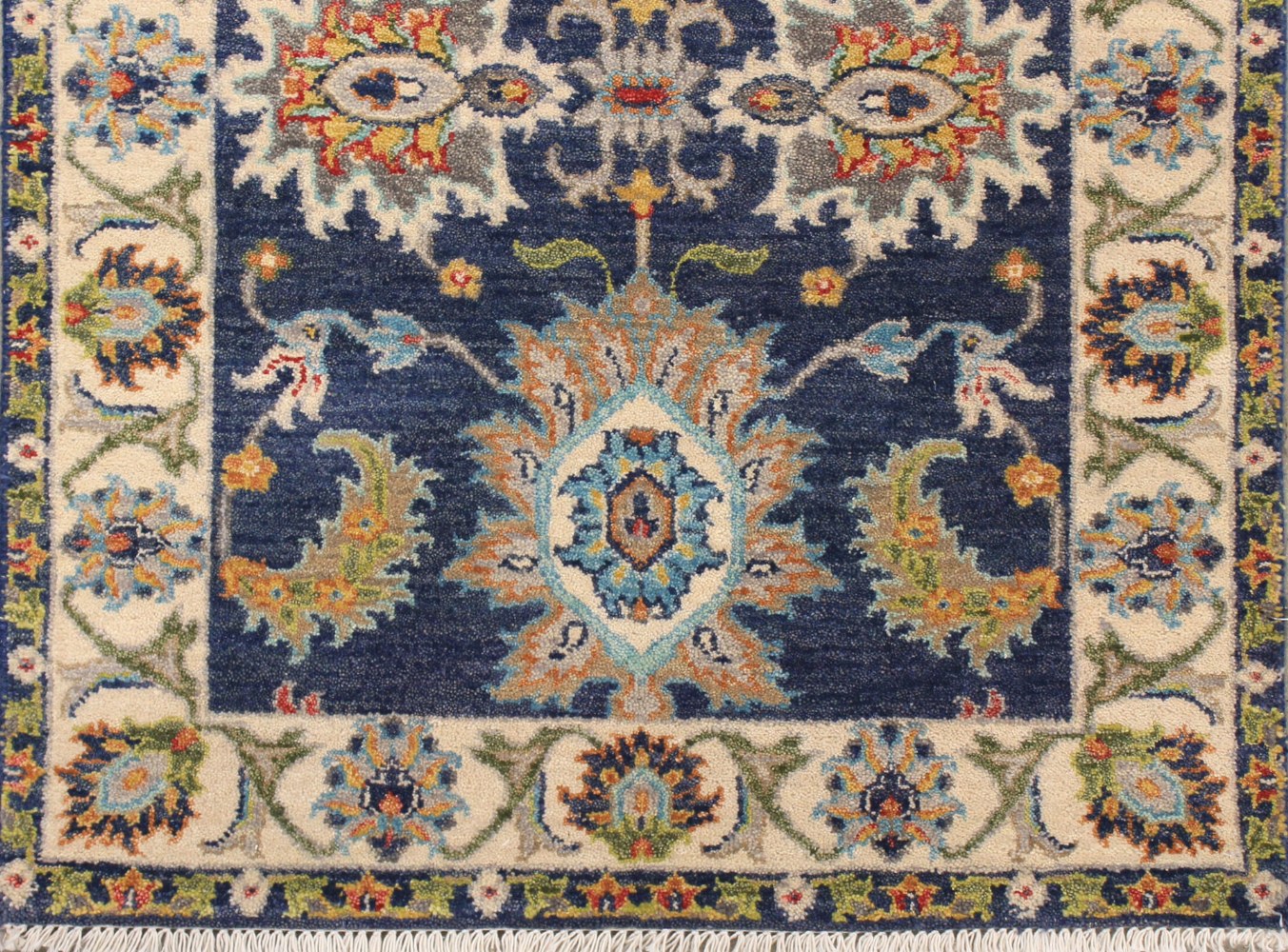 10 ft. Runner Traditional Hand Knotted Wool Area Rug - MR028000