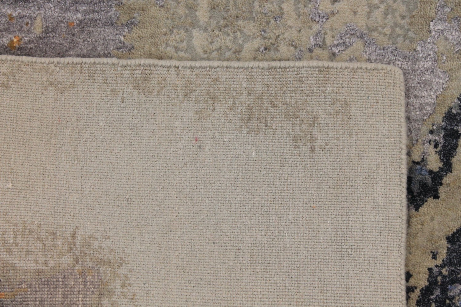 8x10 Modern Hand Knotted Wool & Viscose Area Rug - MR028007
