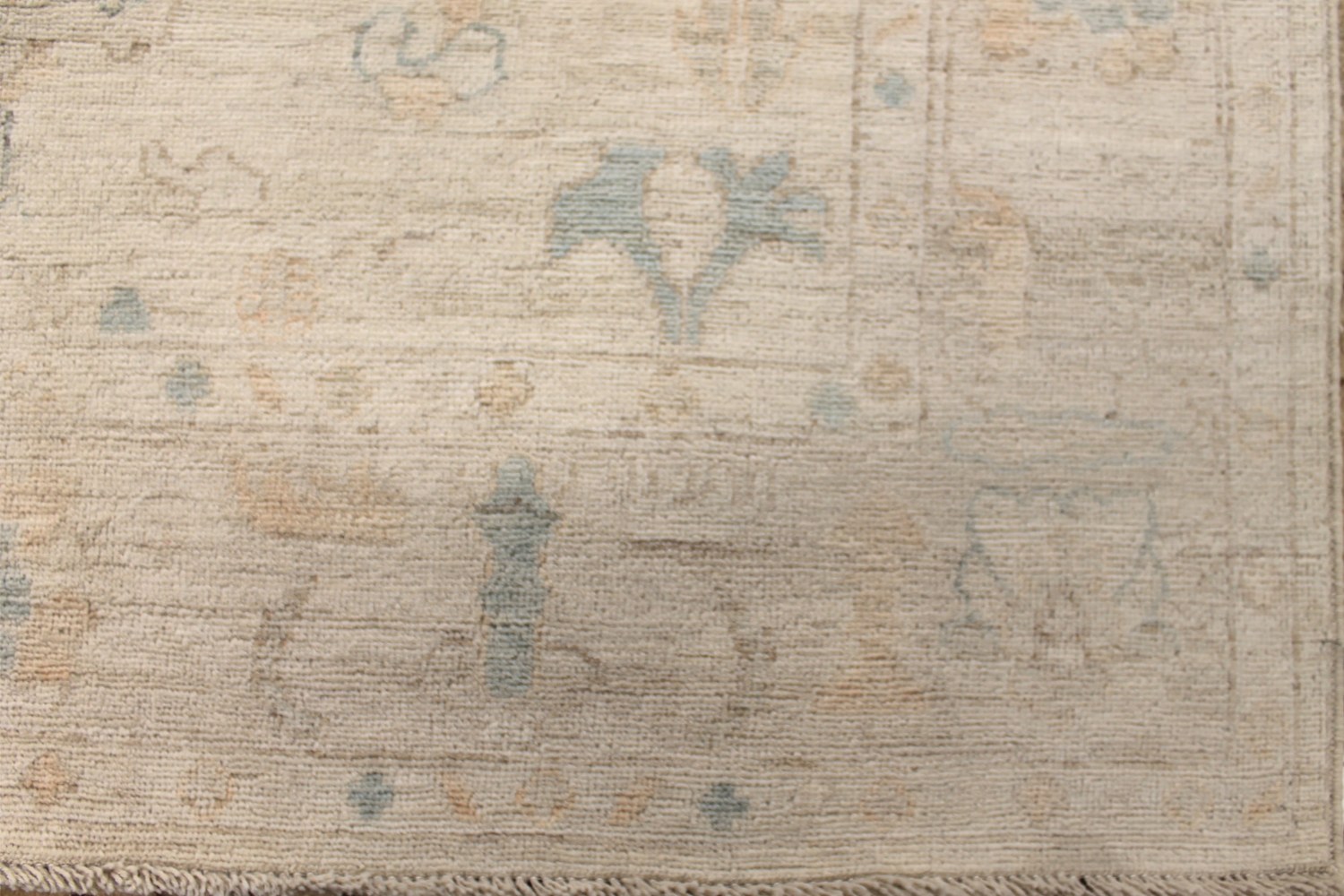 6x9 Oushak Hand Knotted Wool Area Rug - MR028082