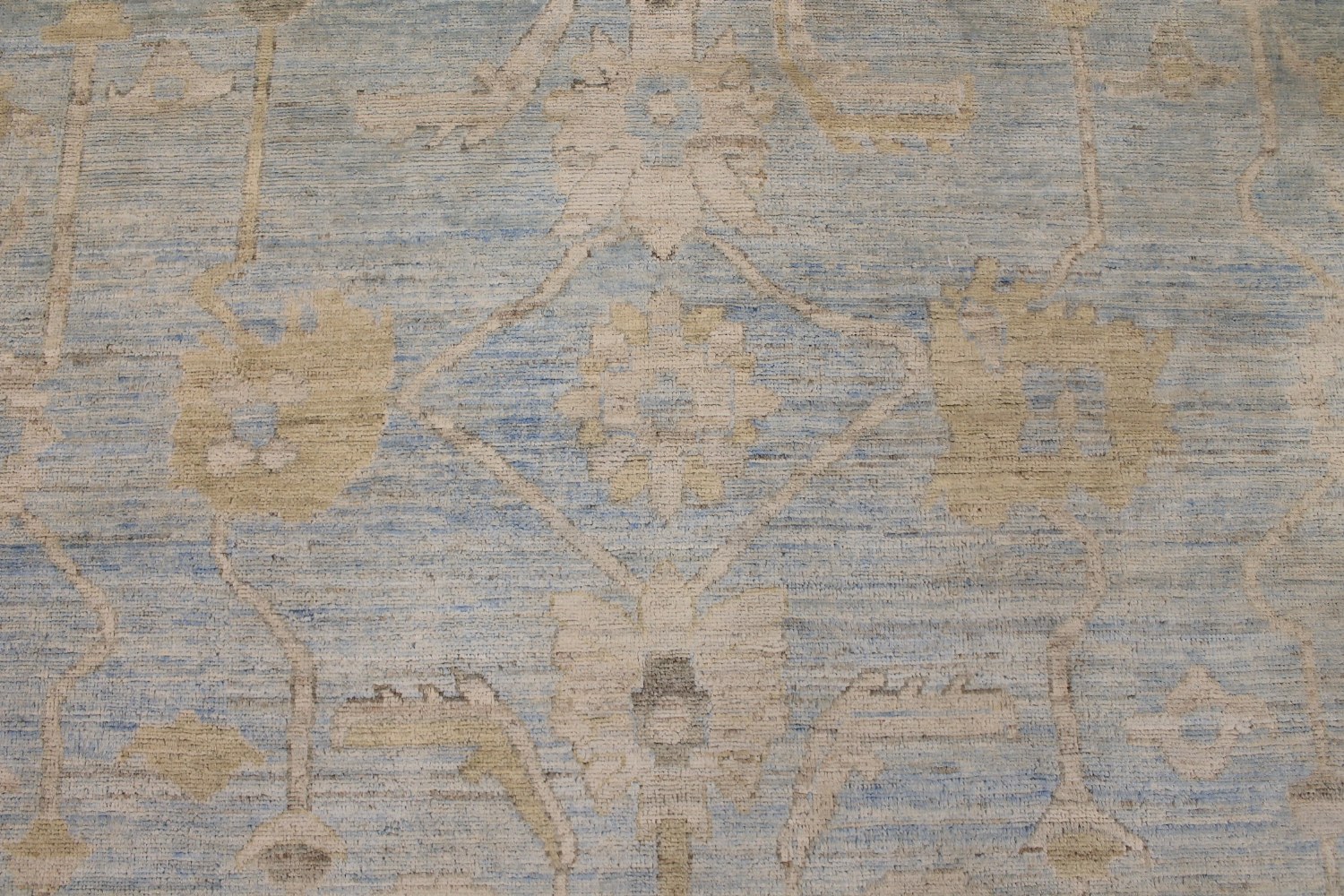 9x12 Oushak Hand Knotted Wool Area Rug - MR028091