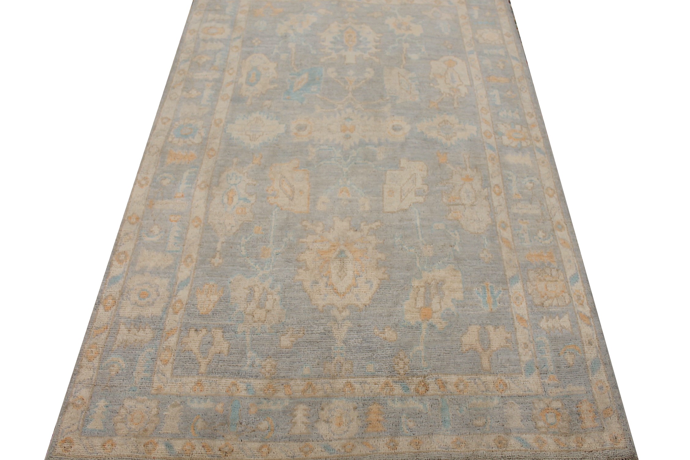 5x7/8 Oushak Hand Knotted Wool Area Rug - MR028103