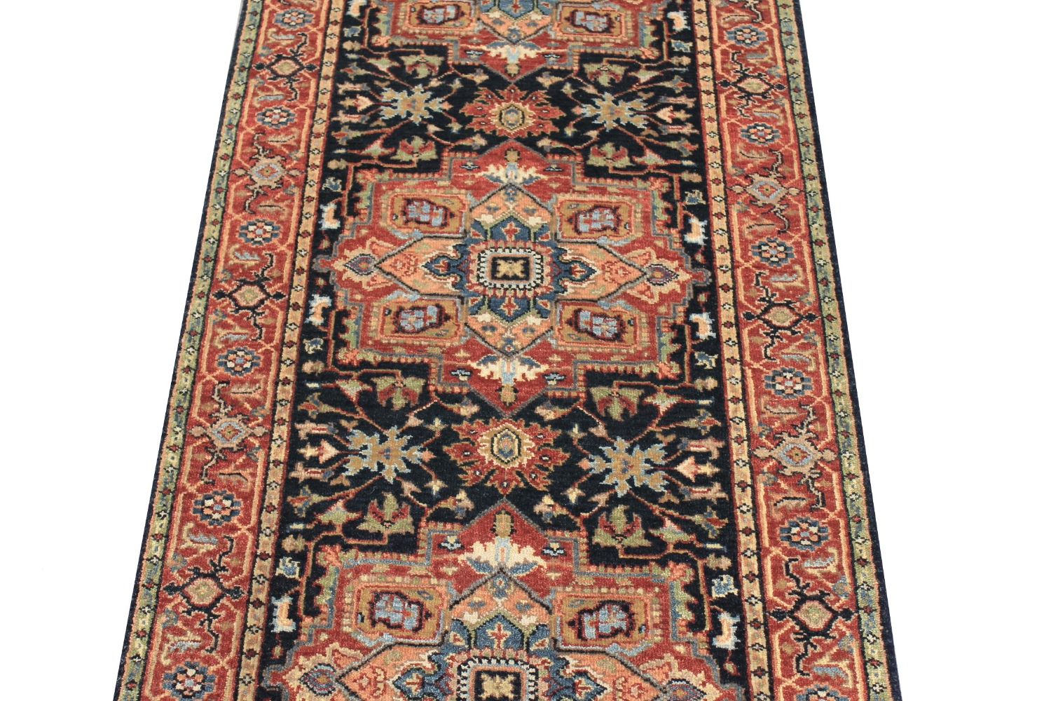 13 ft. & Longer Runner  Hand Knotted Wool Area Rug - MR028157
