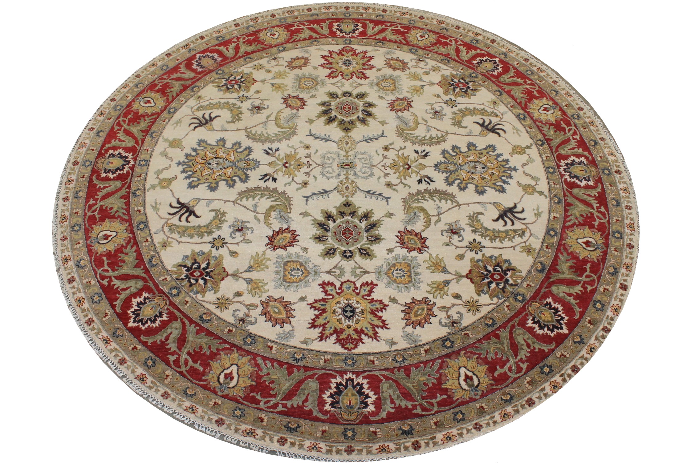 9 ft. & Over Round & Square Traditional Hand Knotted Wool Area Rug - MR028199