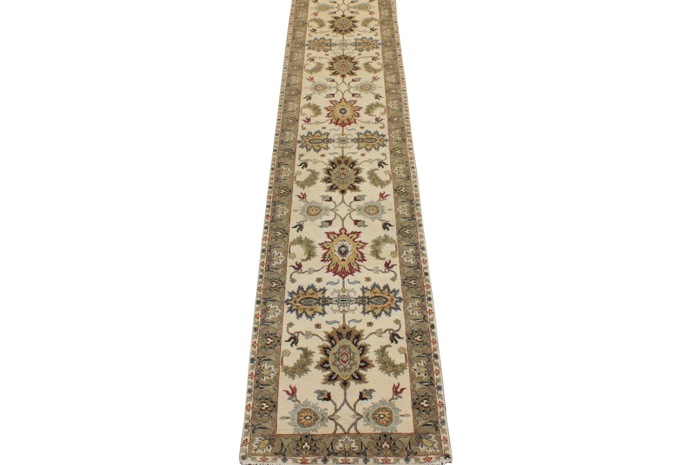 13 ft. & Longer Runner Traditional Hand Knotted Wool Area Rug - MR028220