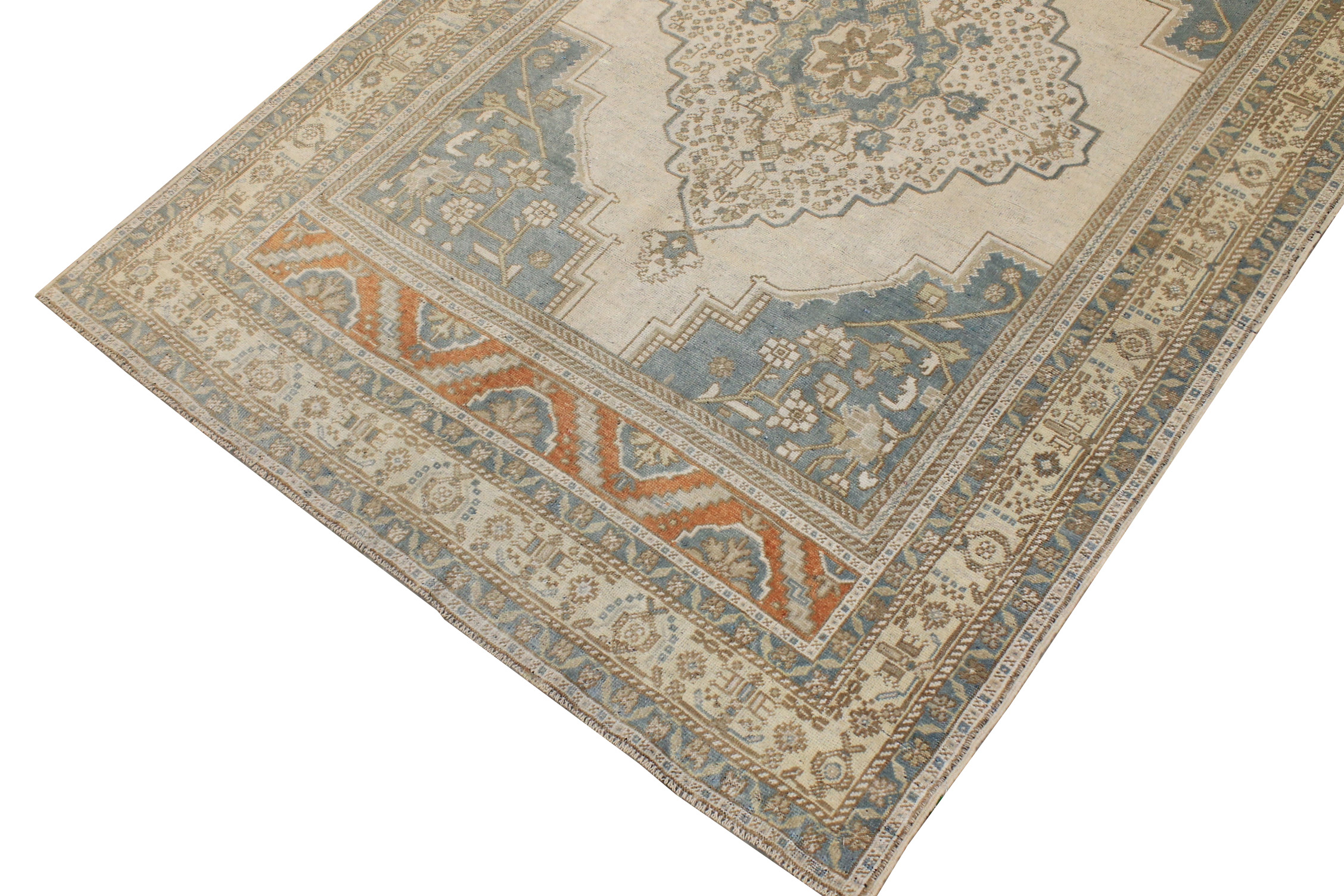 6x9 Anatolia Hand Knotted Wool Area Rug - MR028241