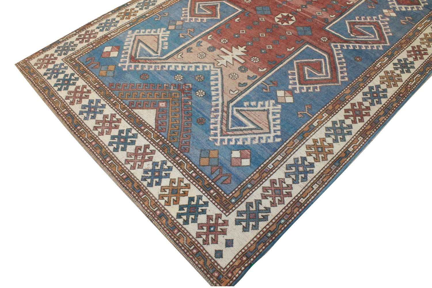 6x9 Anatolia Hand Knotted Wool Area Rug - MR028258