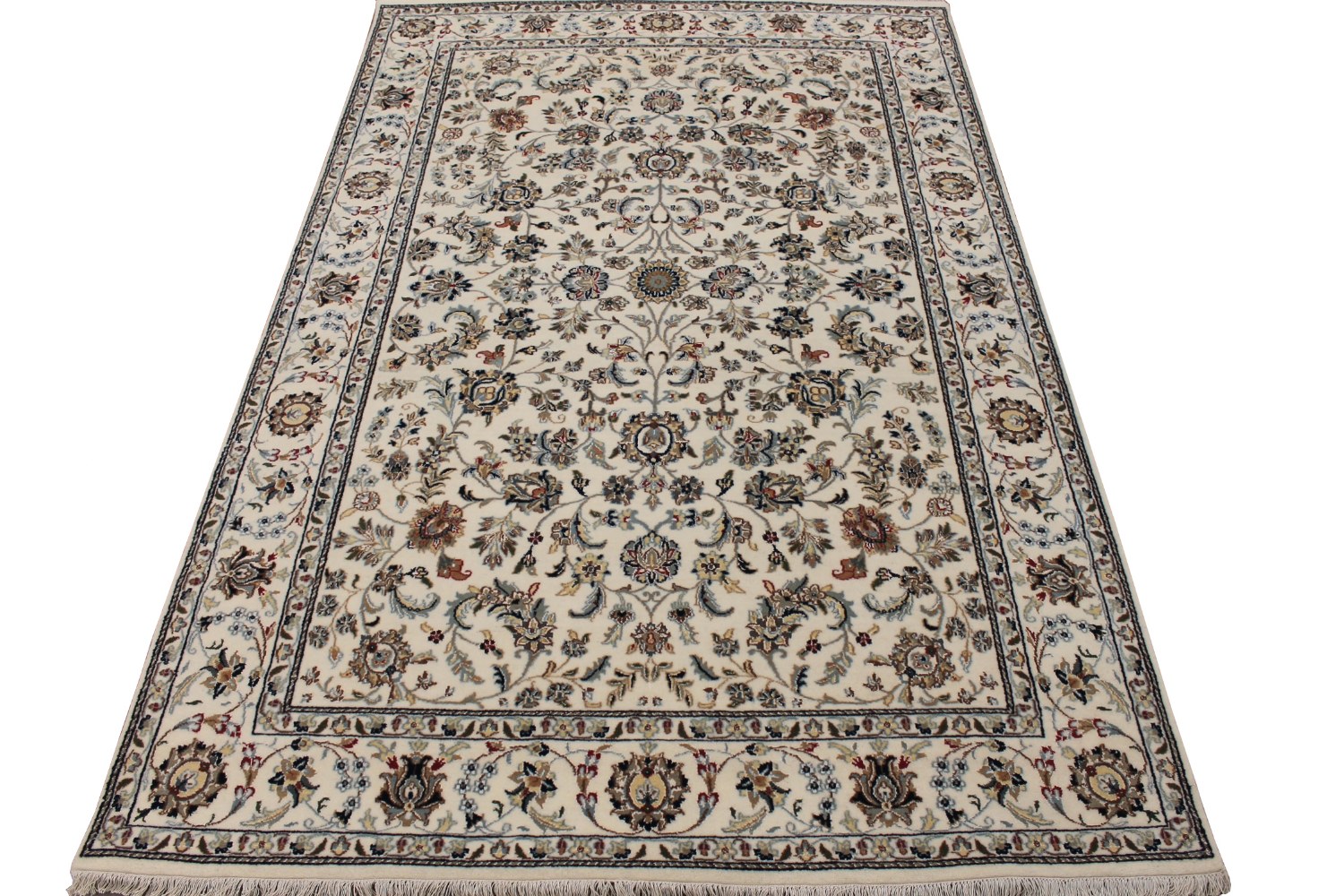 6x9 Traditional Hand Knotted Wool Area Rug - MR028296