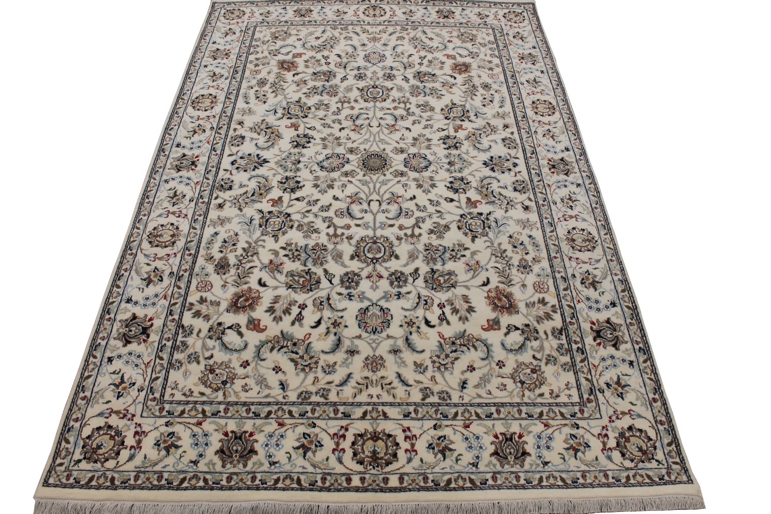 6x9 Traditional Hand Knotted Wool Area Rug - MR028296