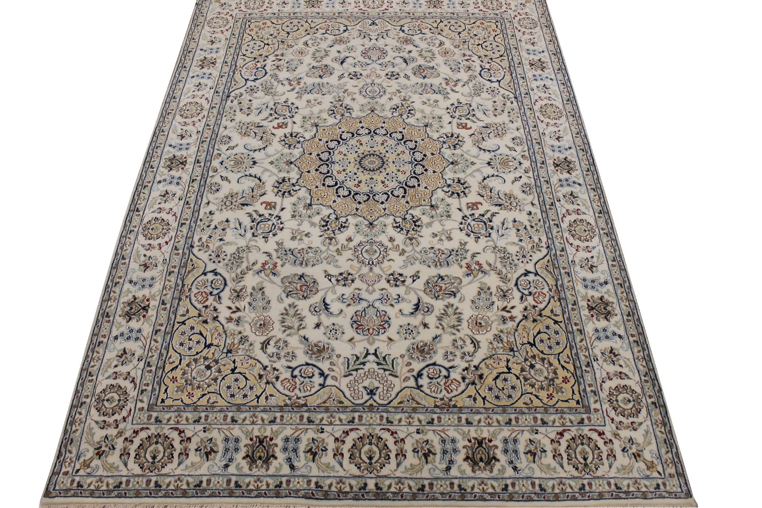 5x7/8 Traditional Hand Knotted Wool Area Rug - MR028301