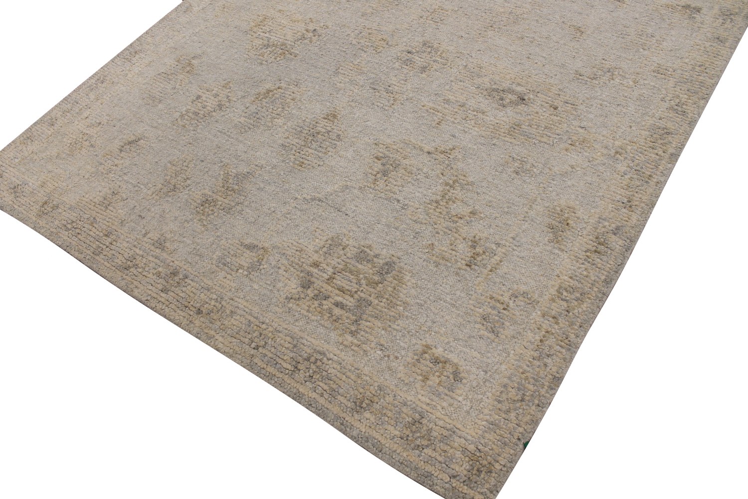 6x9 Oushak Hand Knotted Wool Area Rug - MR028304