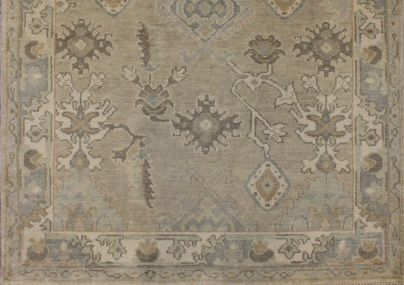 4x6 Oushak Hand Knotted Wool Area Rug - MR028308