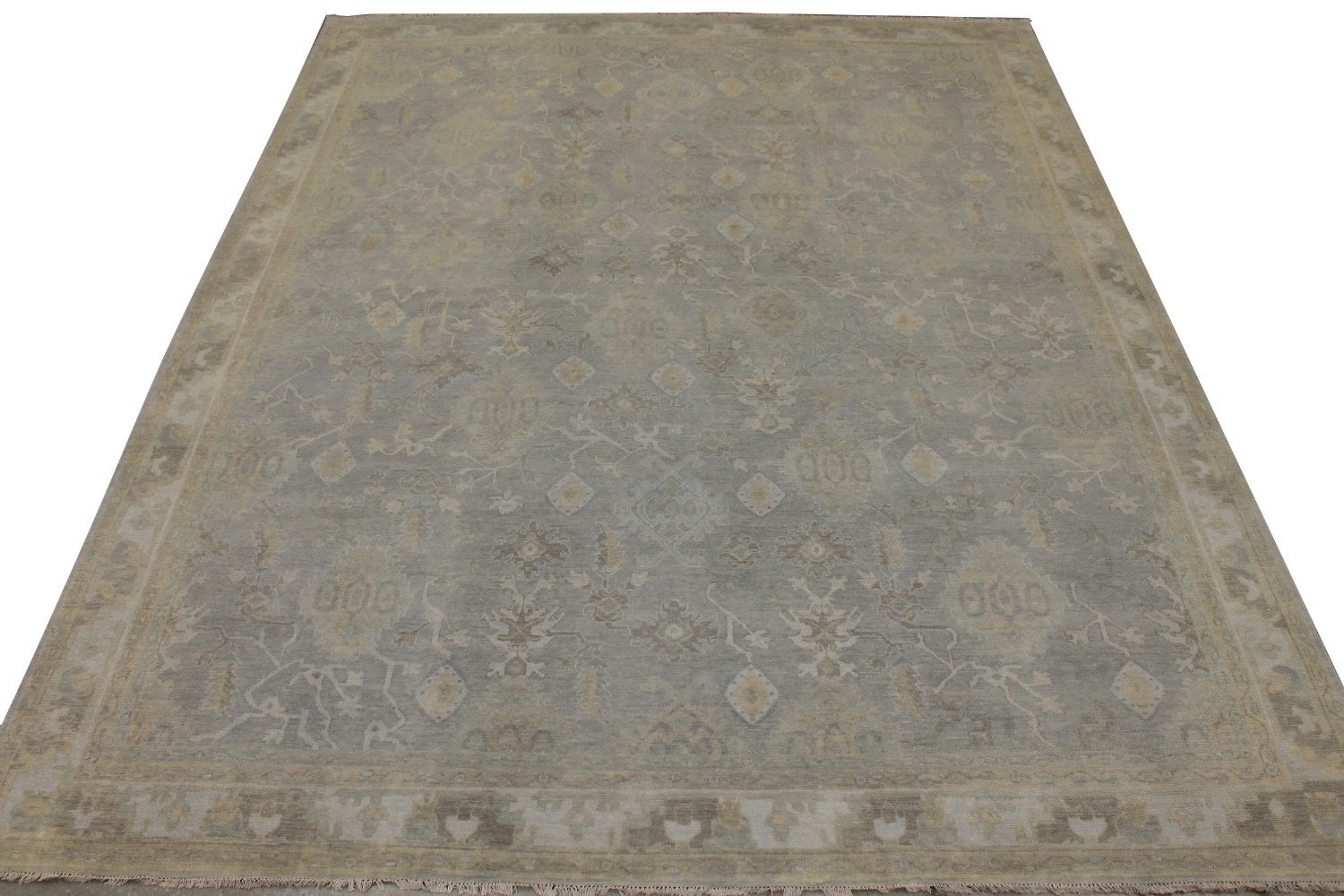 OVERSIZE Oushak Hand Knotted Wool Area Rug - MR028315