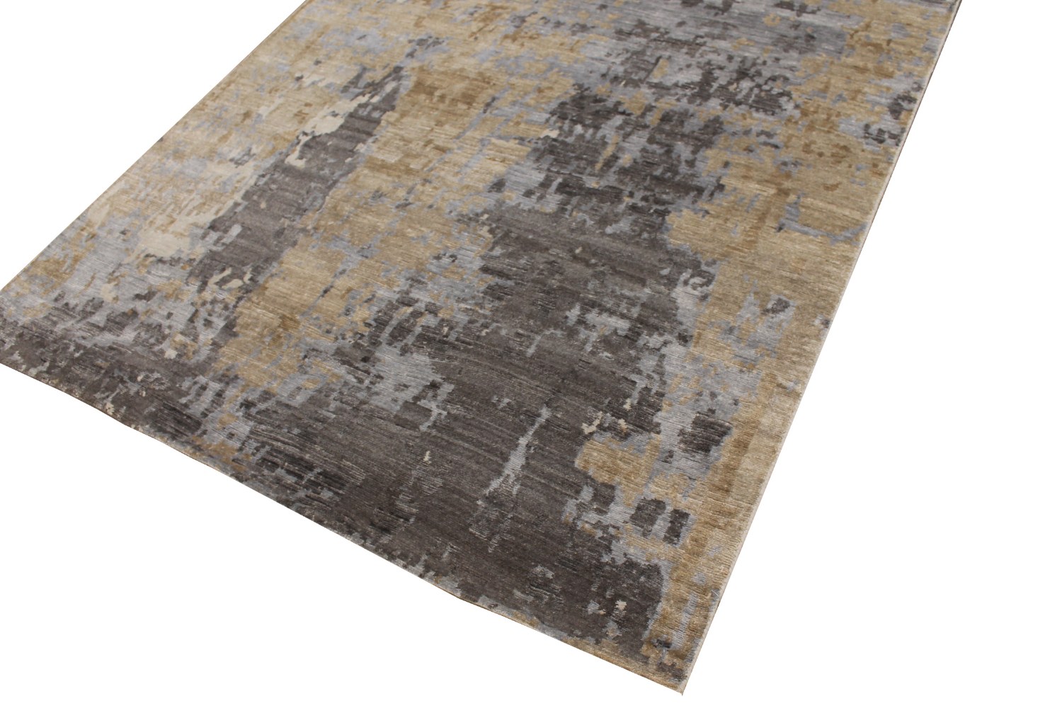 6x9 Modern Hand Knotted Wool Area Rug - MR028323