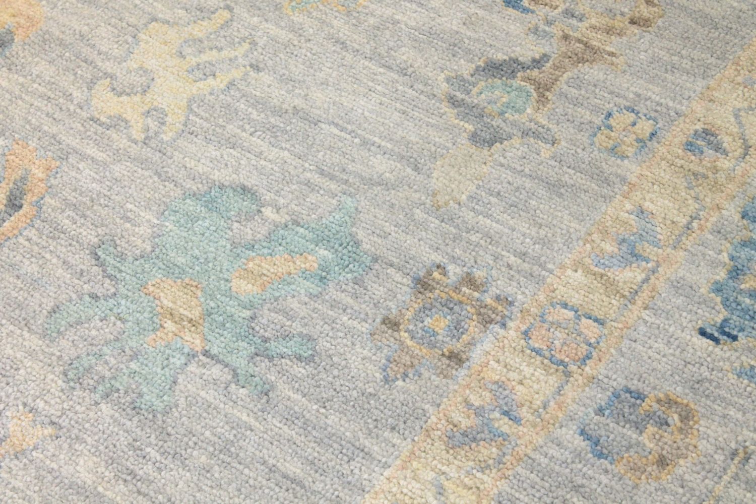 10x14 Oushak Hand Knotted Wool Area Rug - MR028371